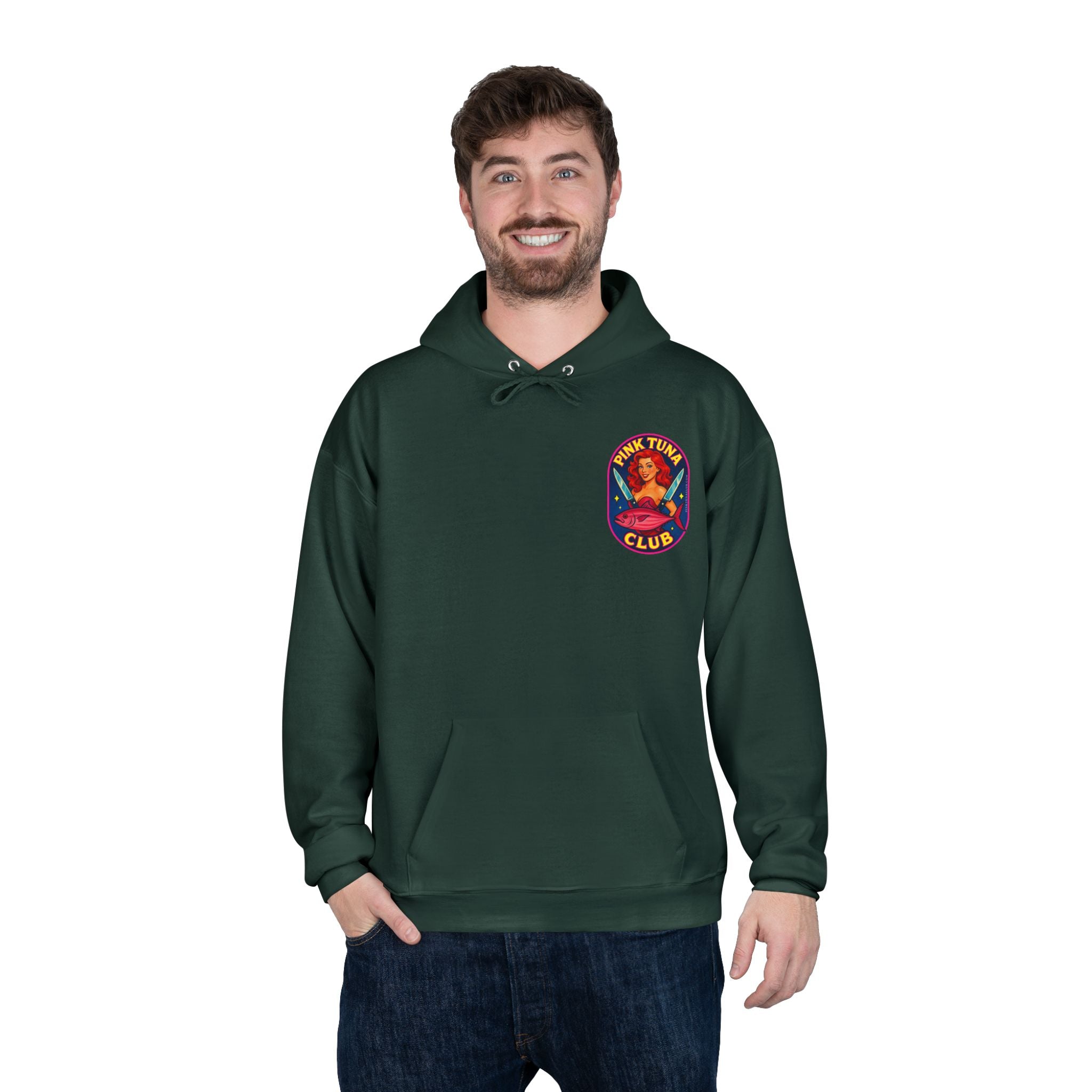 Pink Tuna Club Mid-Weight Hoodie