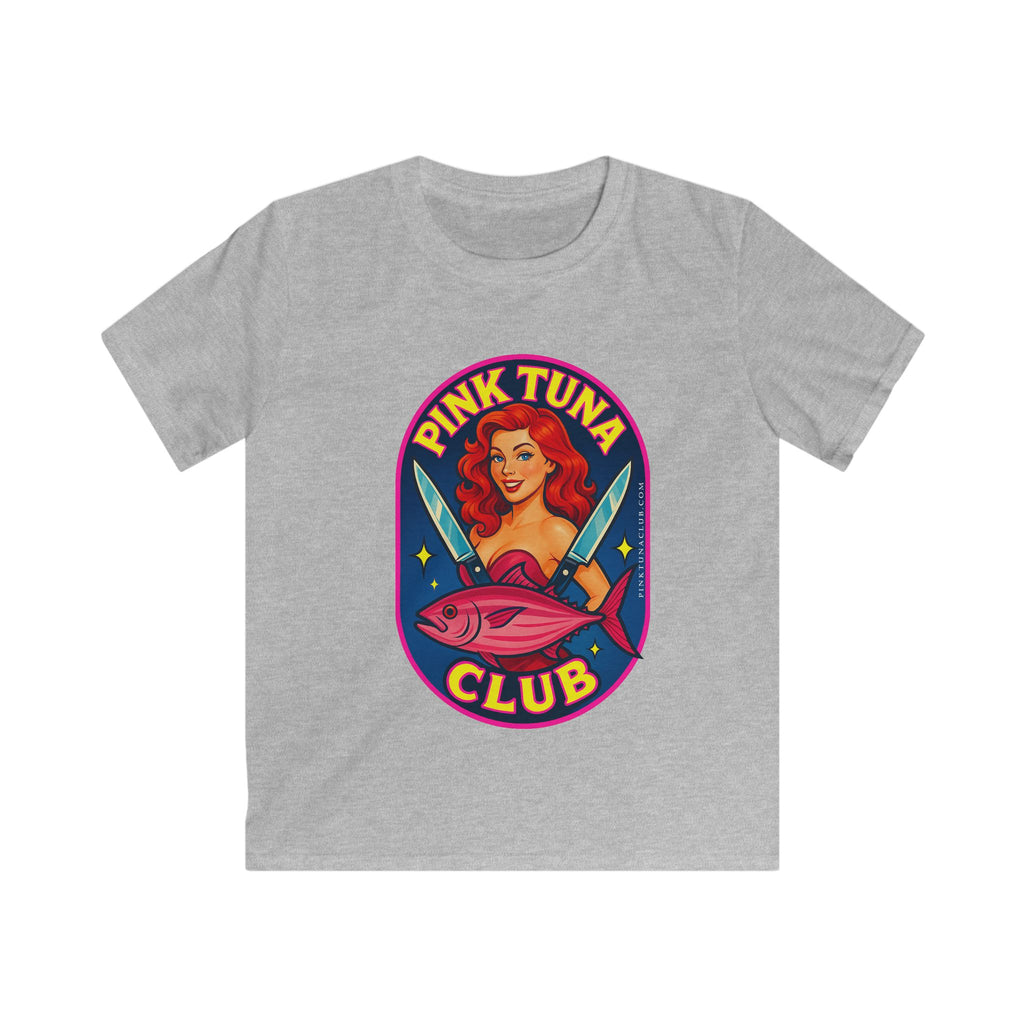 Kids Tee — Pink Tuna Club