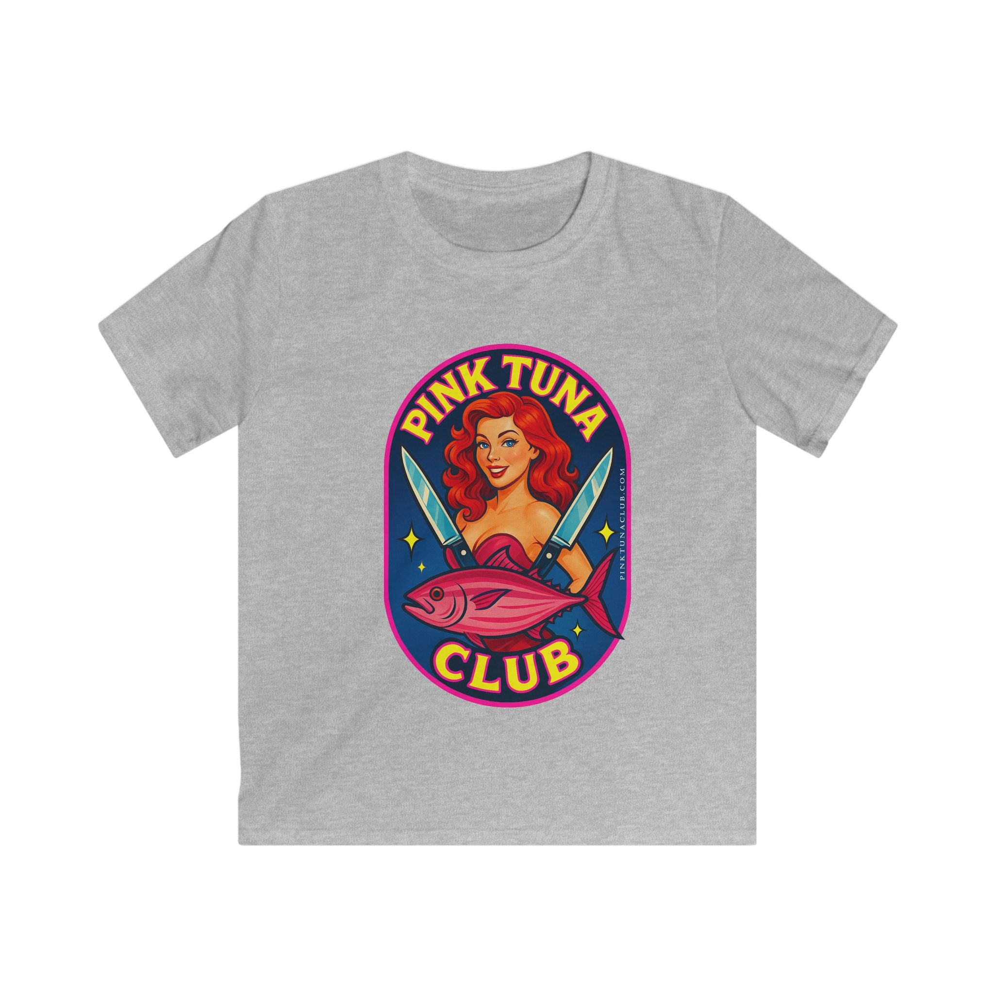 Kids Tee — Pink Tuna Club