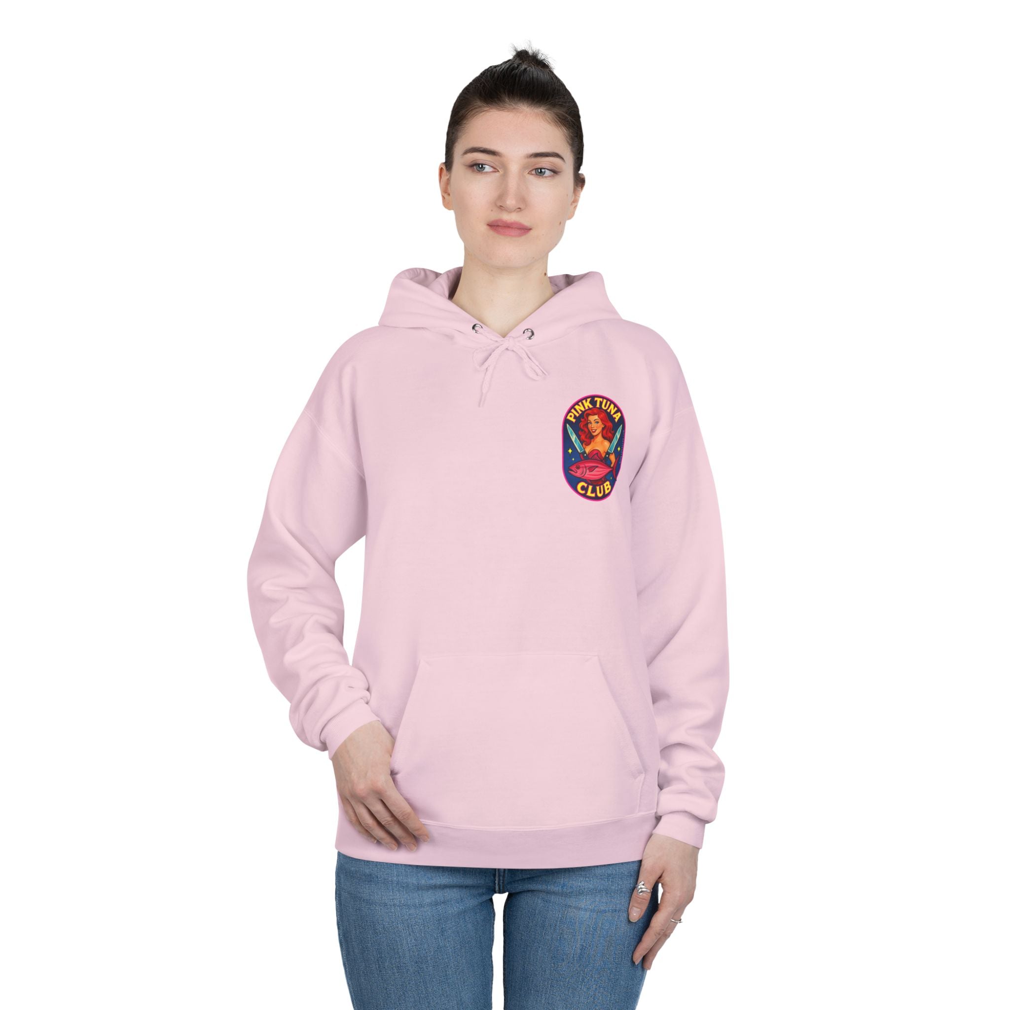 Pink Tuna Club Mid-Weight Hoodie