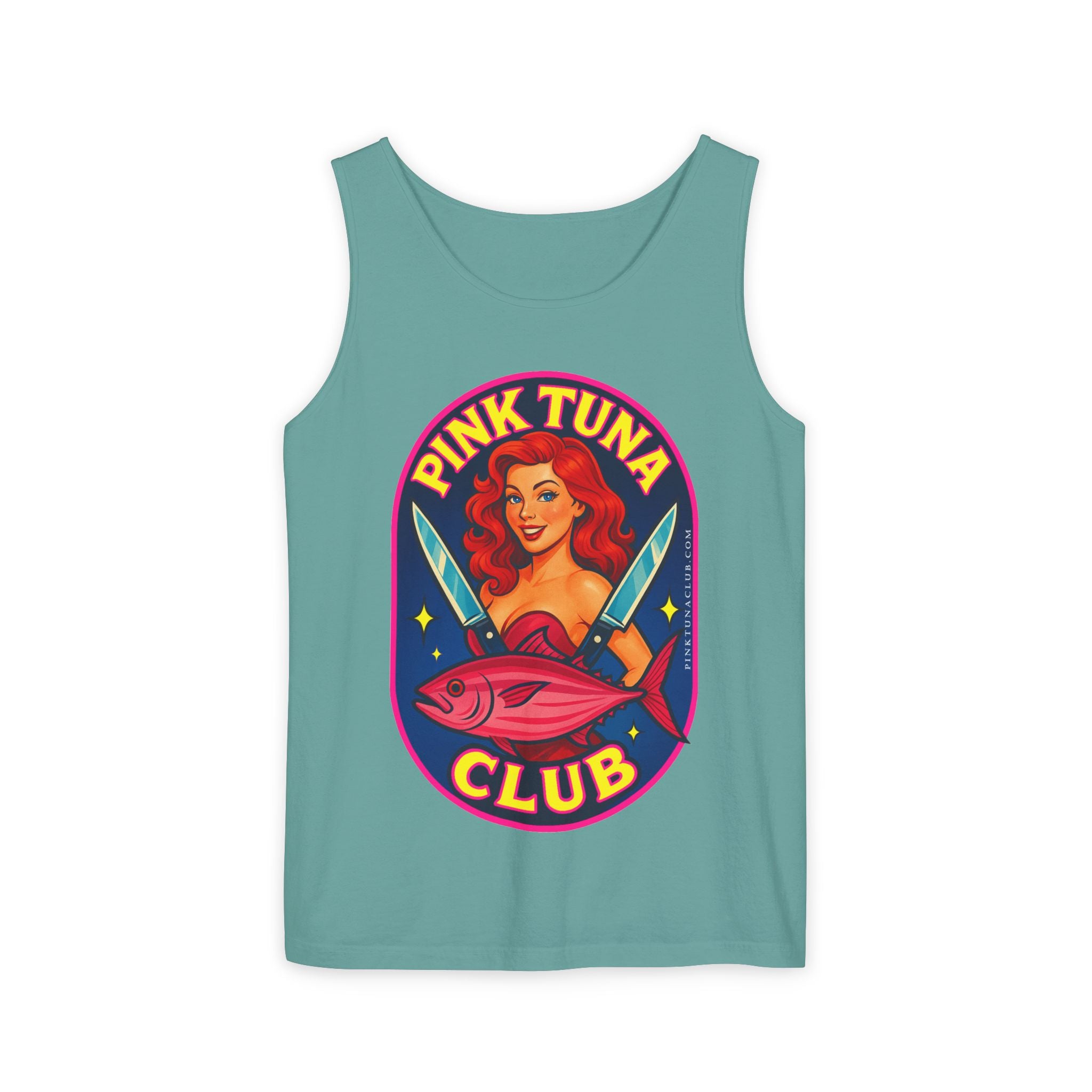 Pink Tuna Club Tank Top Unisex