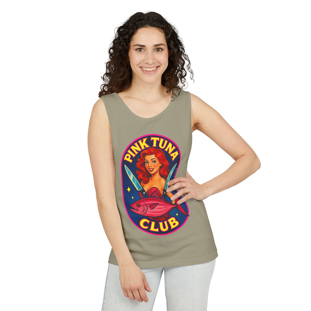 Pink Tuna Club Tank Top Unisex
