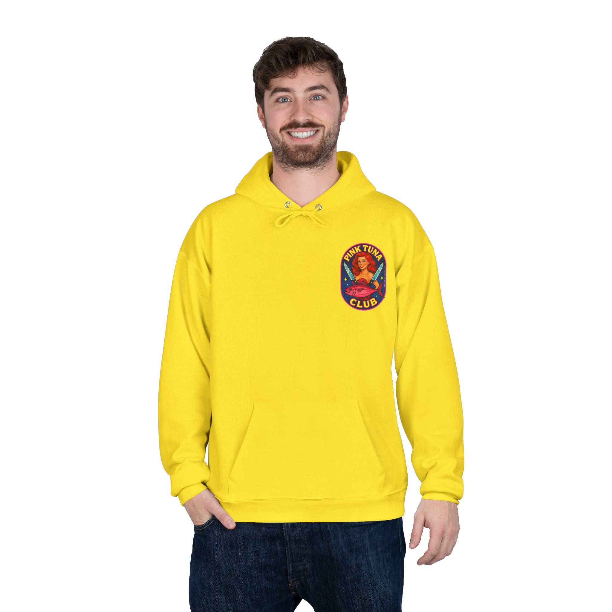 Pink Tuna Club Mid-Weight Hoodie