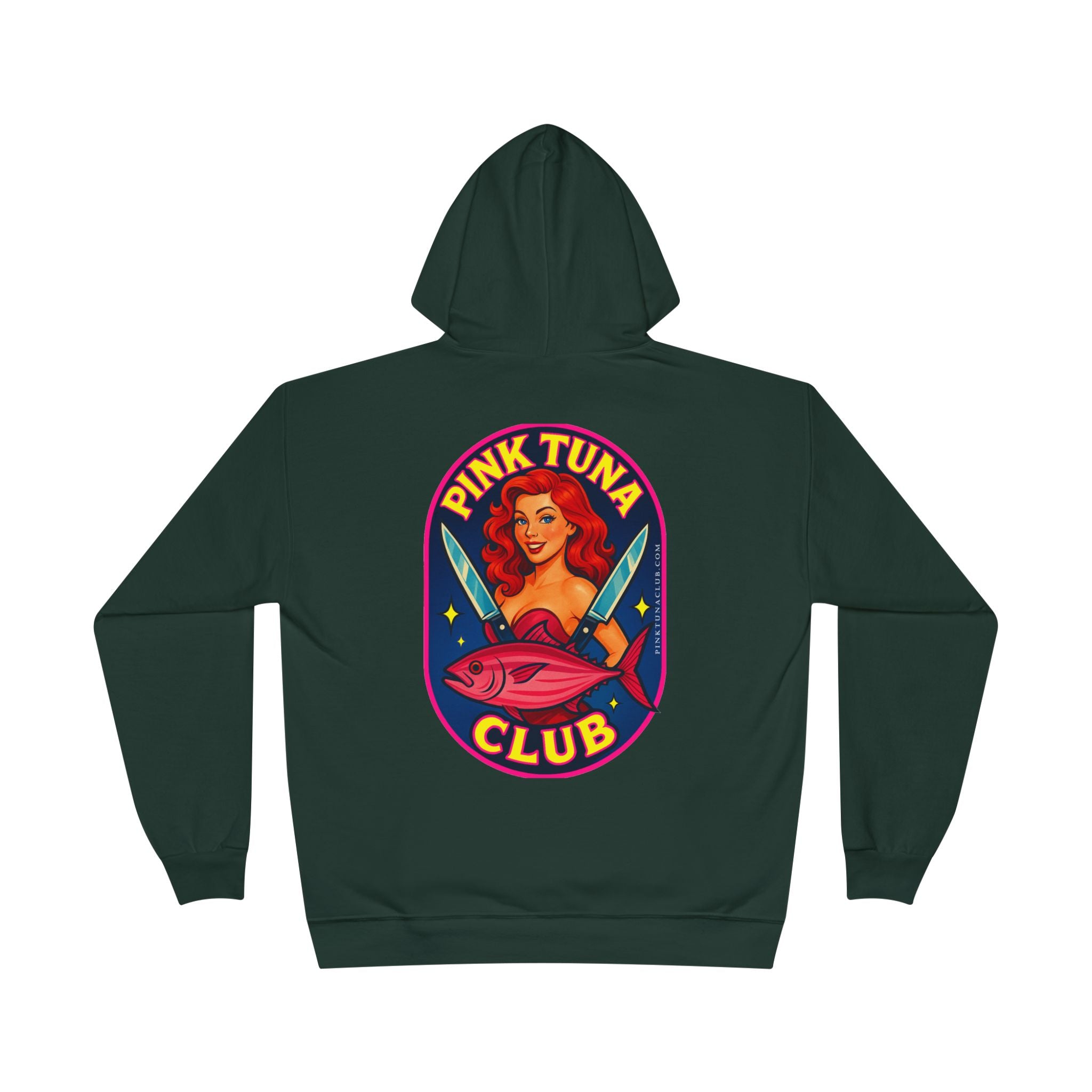 Pink Tuna Club Mid-Weight Hoodie