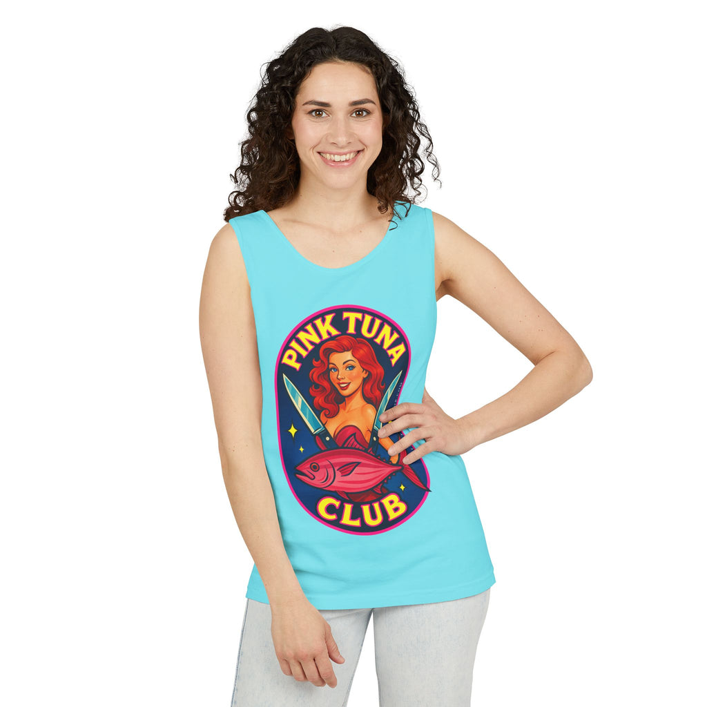 Pink Tuna Club Tank Top Unisex