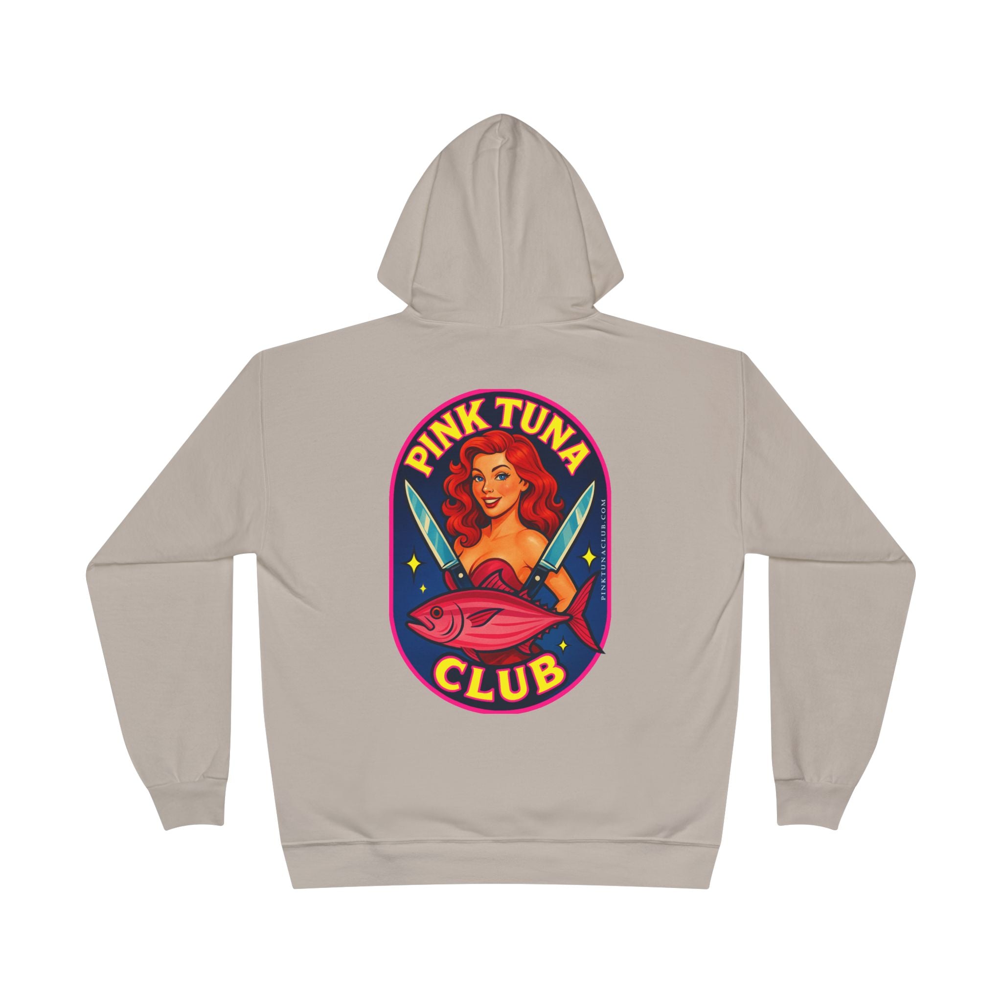 Pink Tuna Club Mid-Weight Hoodie