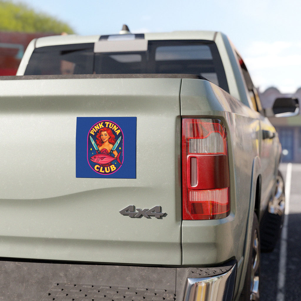 Car Magnet — Pink Tuna Club