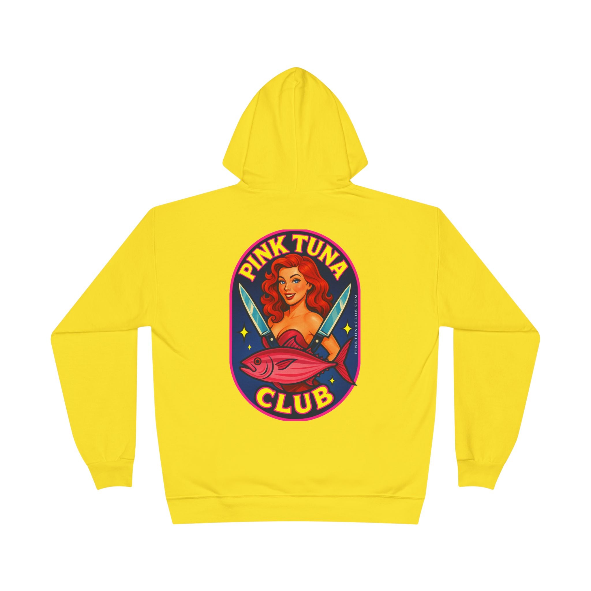 Pink Tuna Club Mid-Weight Hoodie