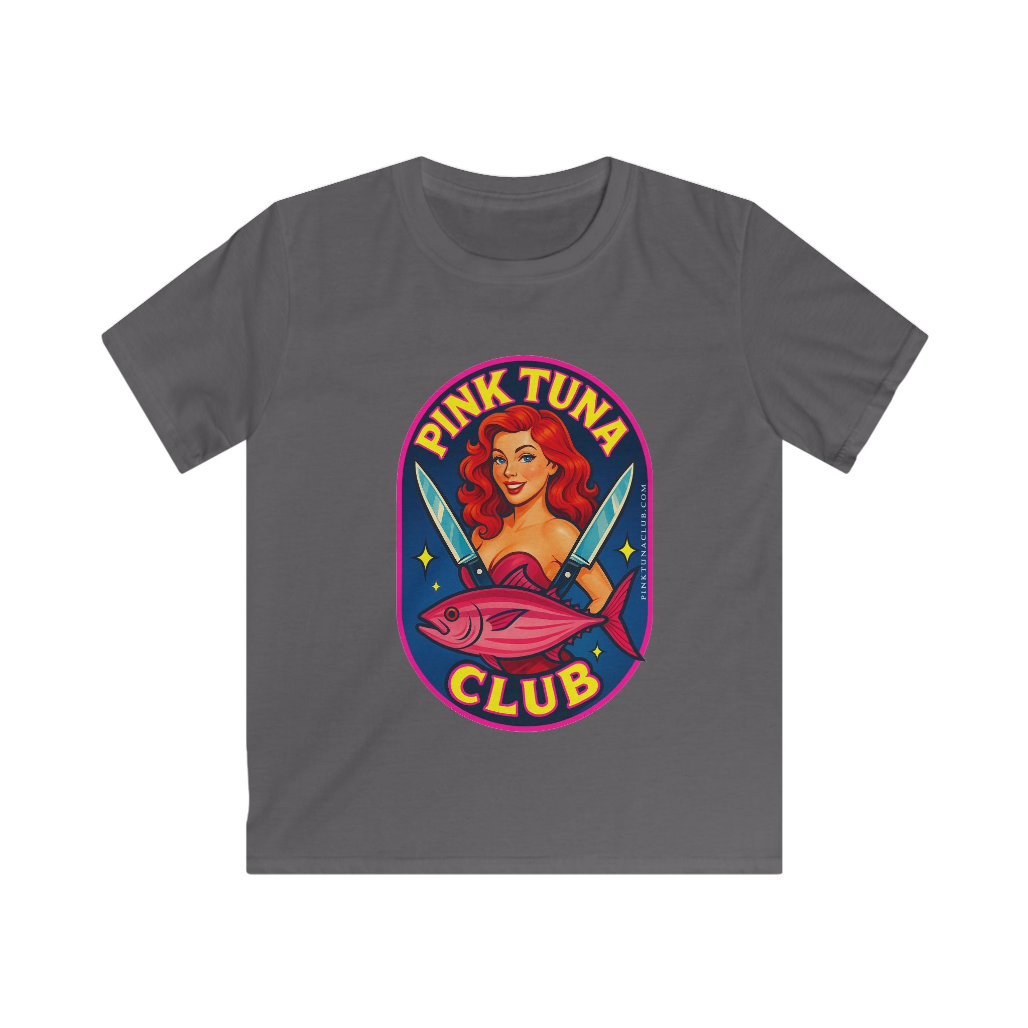 Kids Tee — Pink Tuna Club