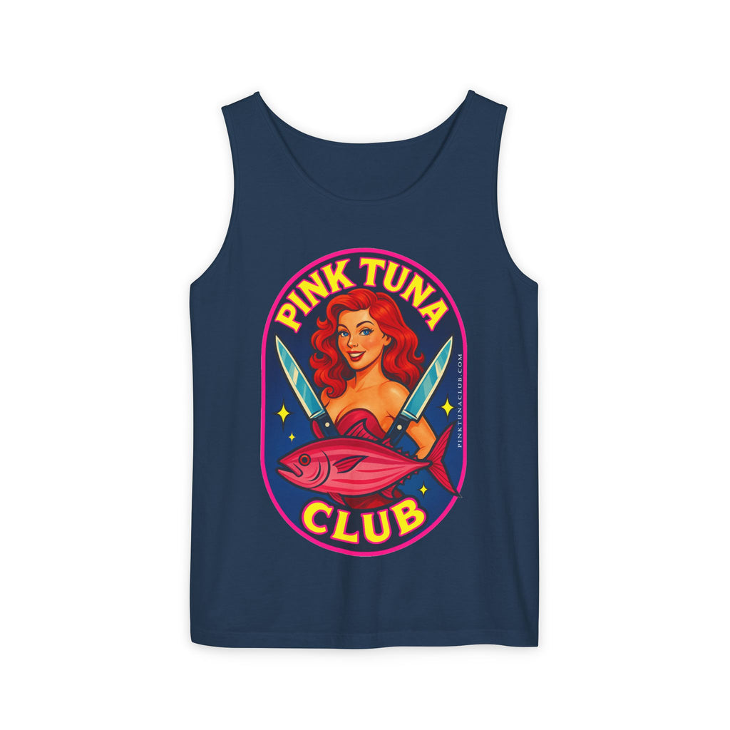 Pink Tuna Club Tank Top Unisex
