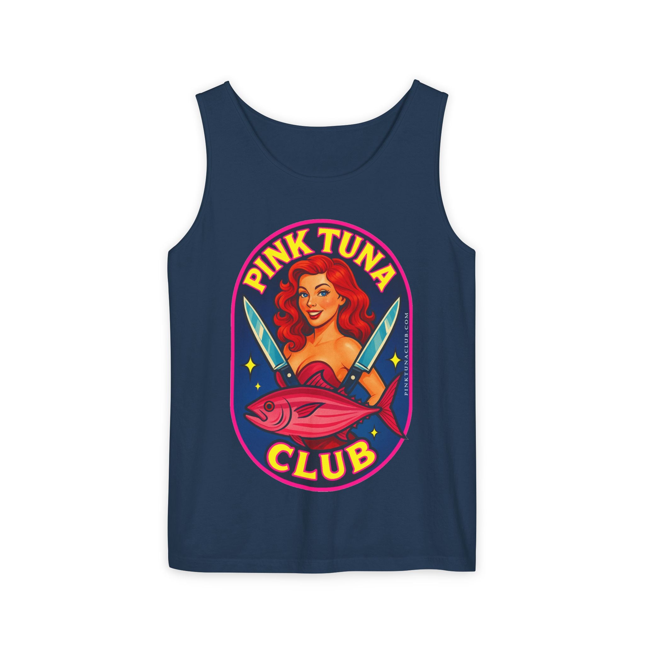 Pink Tuna Club Tank Top Unisex