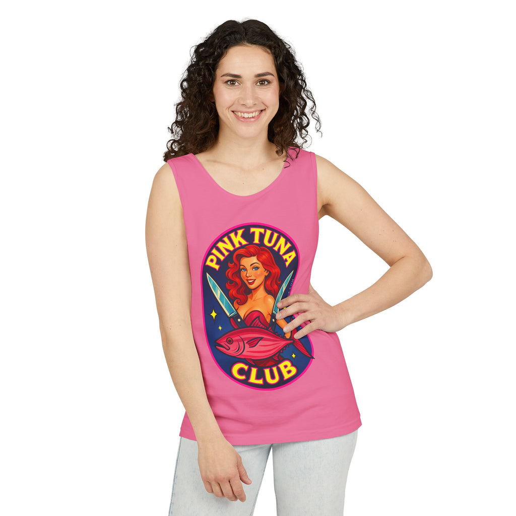 Pink Tuna Club Tank Top Unisex
