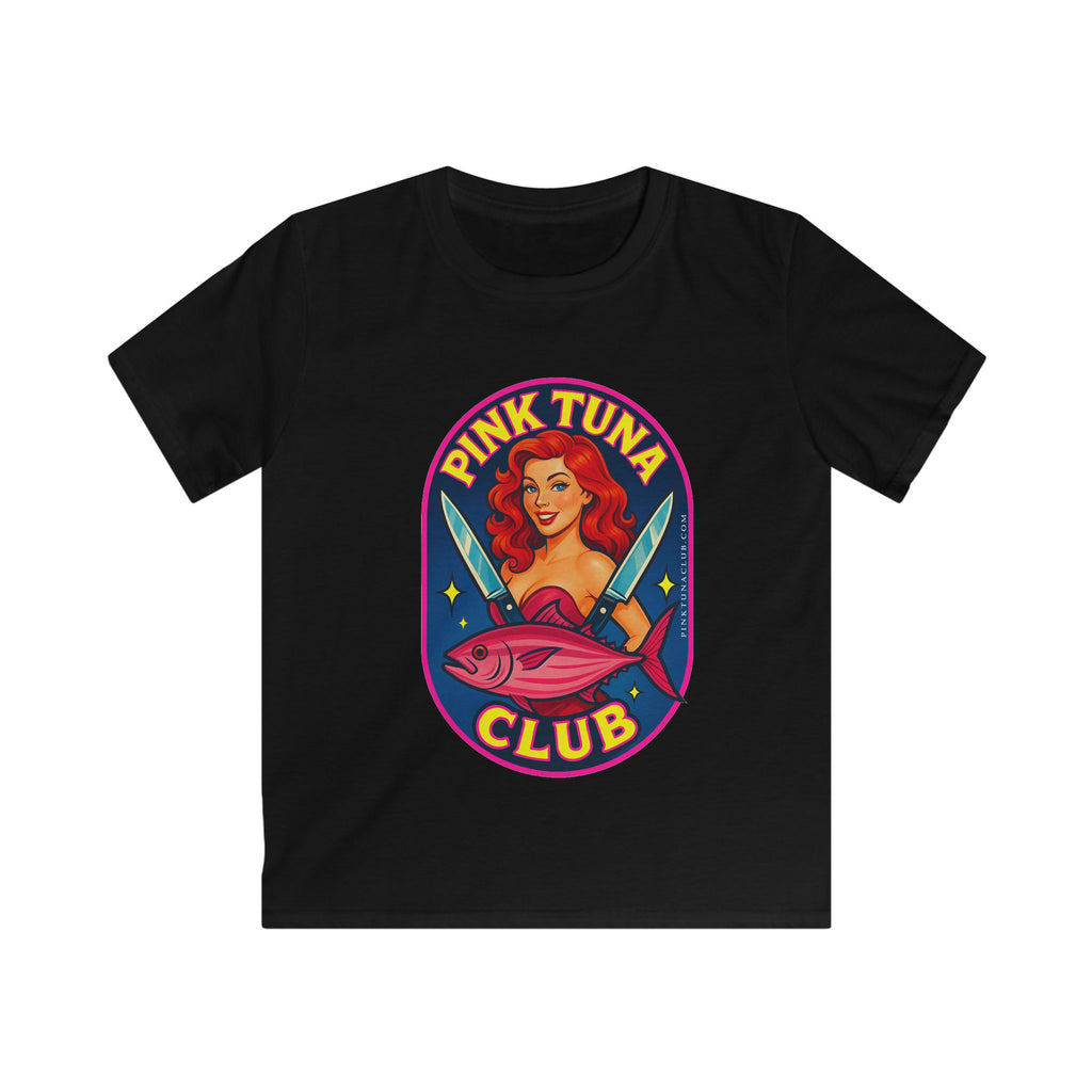 Kids Tee — Pink Tuna Club