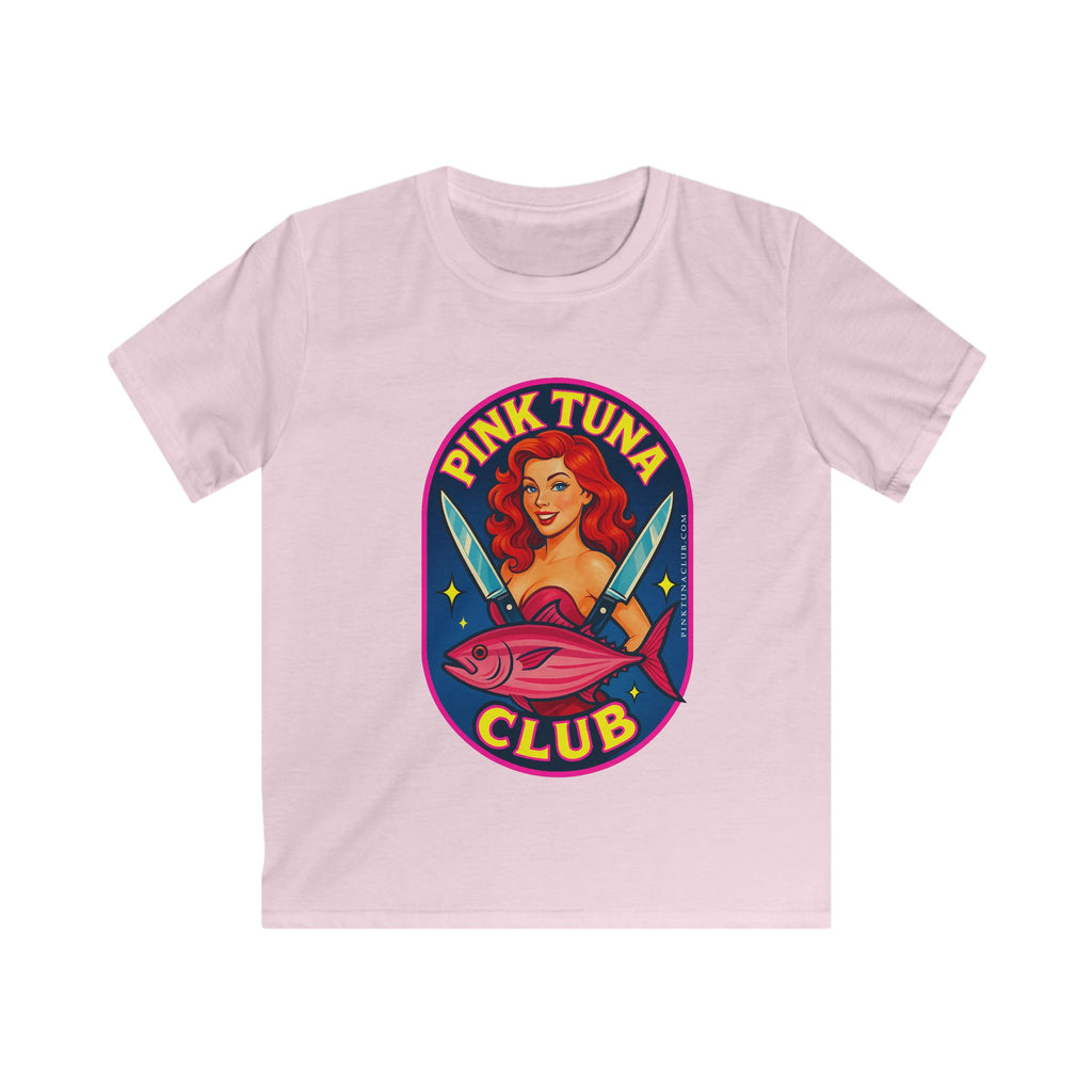Kids Tee — Pink Tuna Club