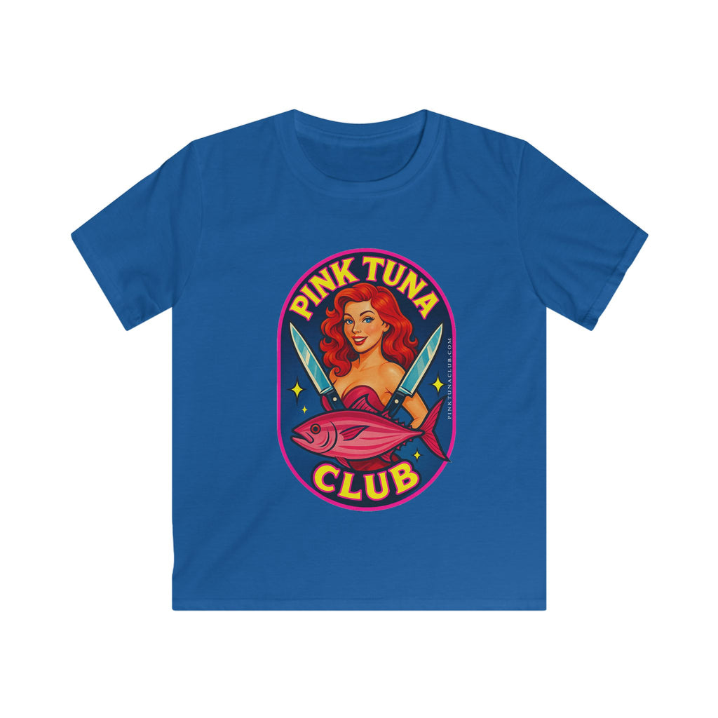 Kids Tee — Pink Tuna Club