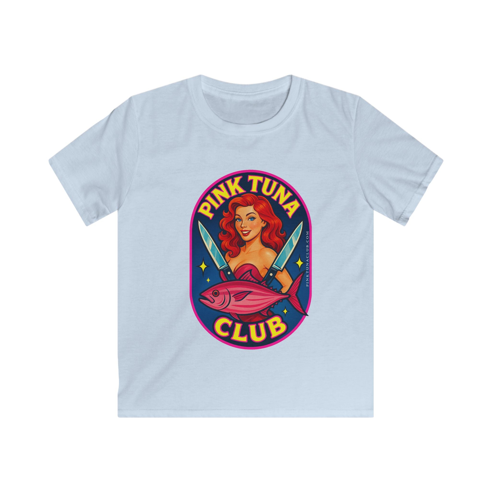 Kids Tee — Pink Tuna Club