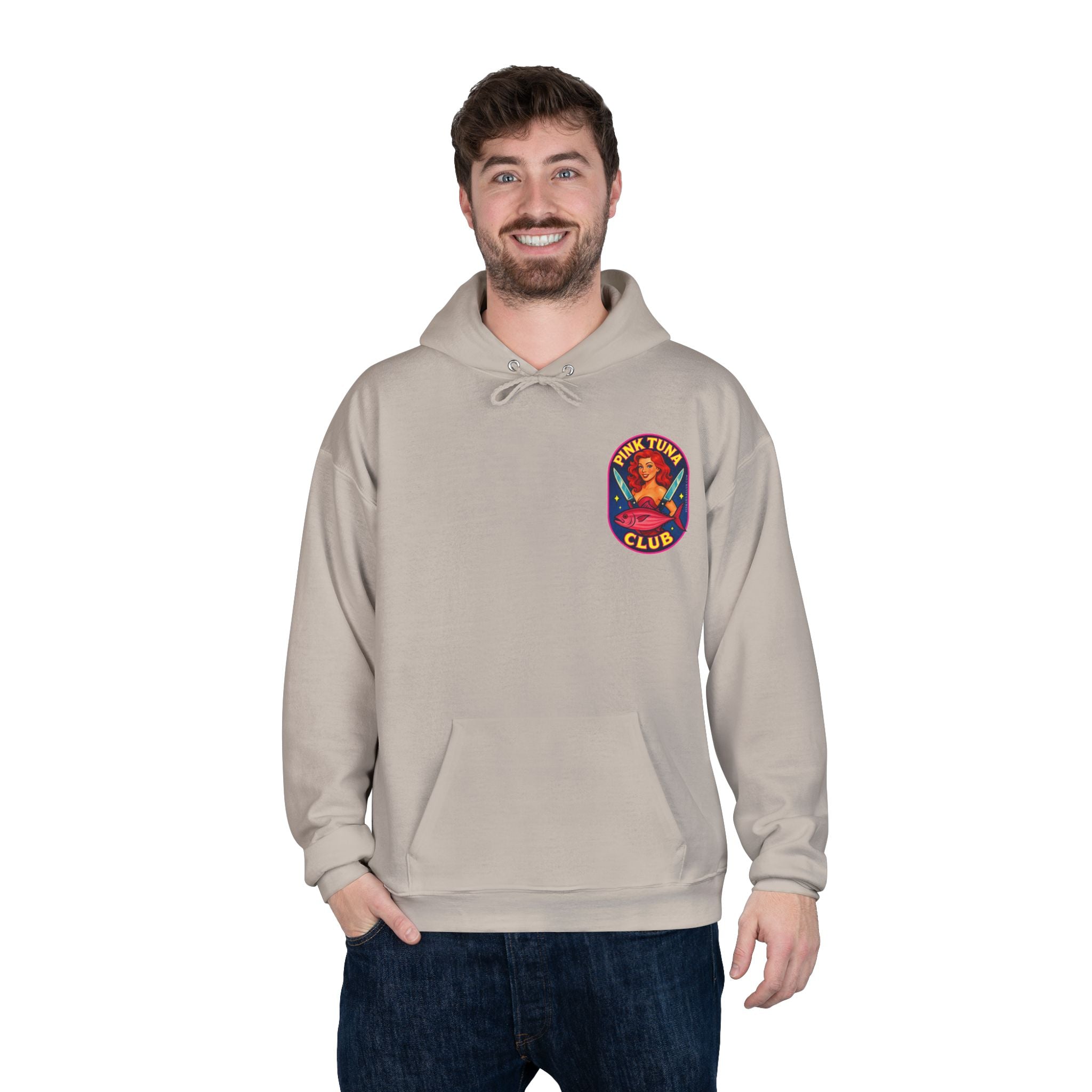 Pink Tuna Club Mid-Weight Hoodie