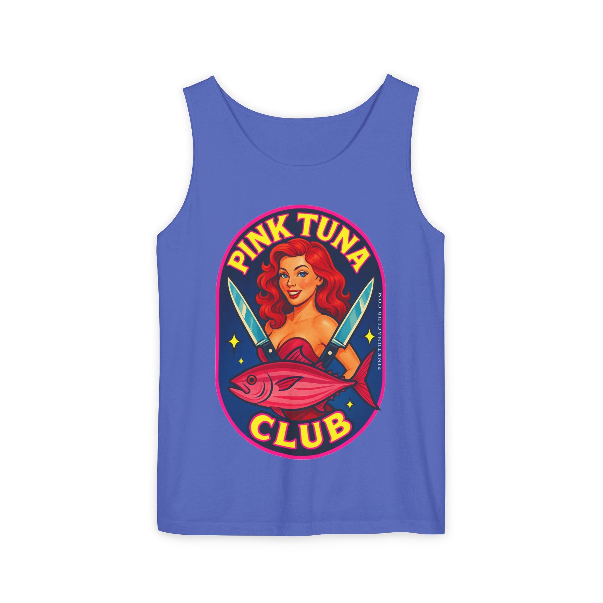Pink Tuna Club Tank Top Unisex