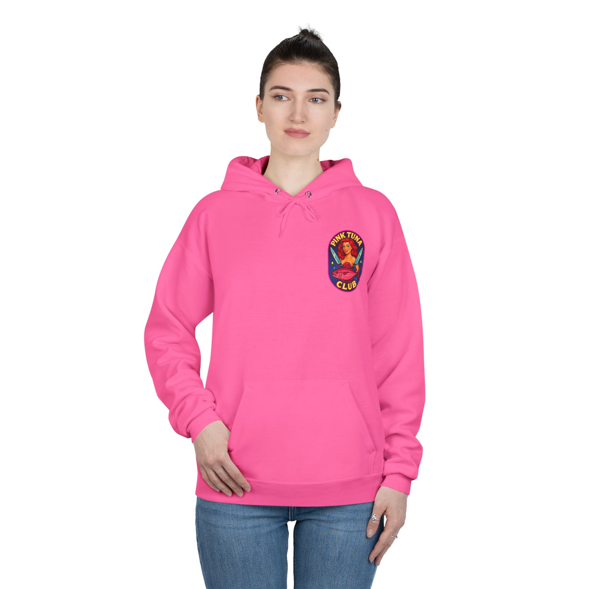 Pink Tuna Club Mid-Weight Hoodie