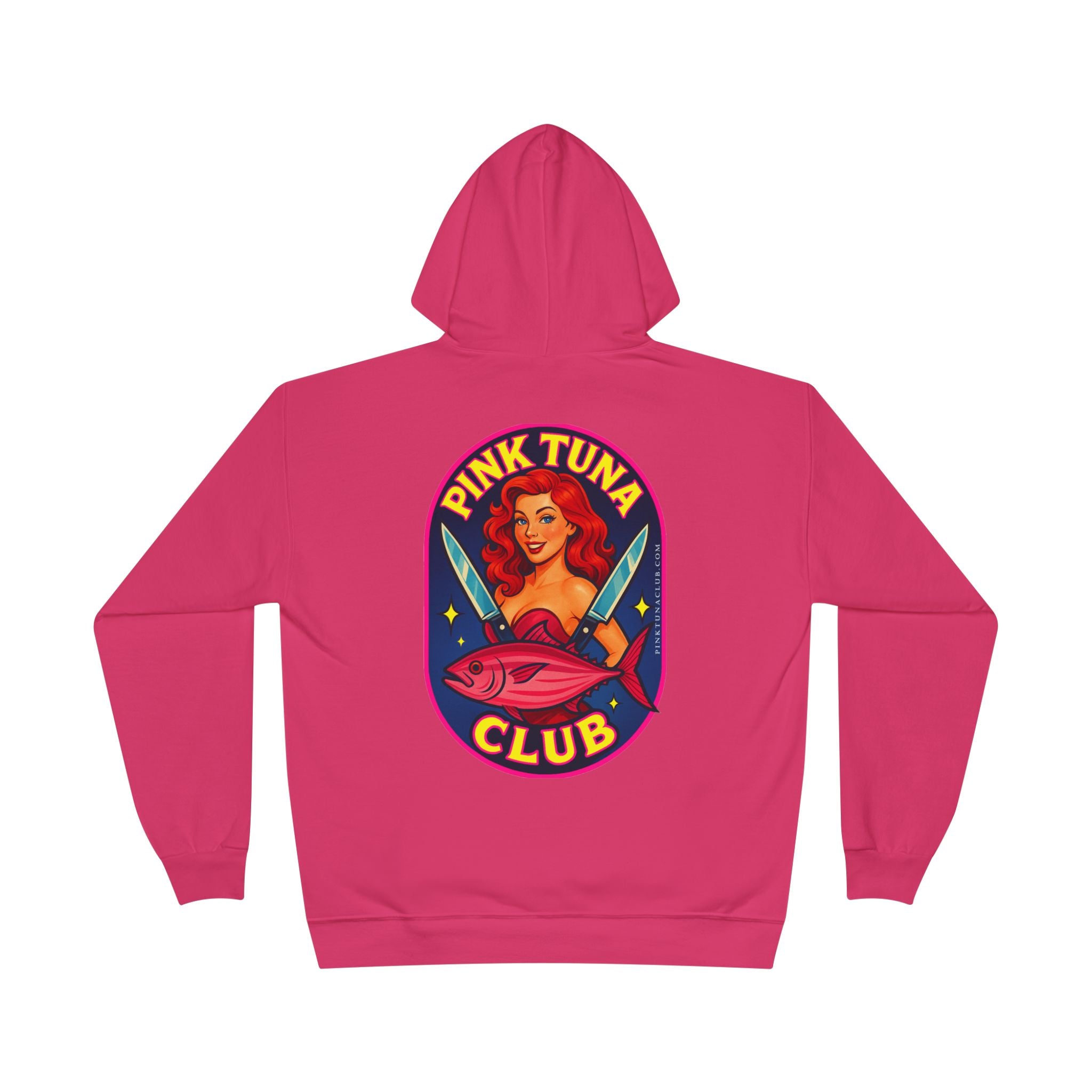 Pink Tuna Club Mid-Weight Hoodie