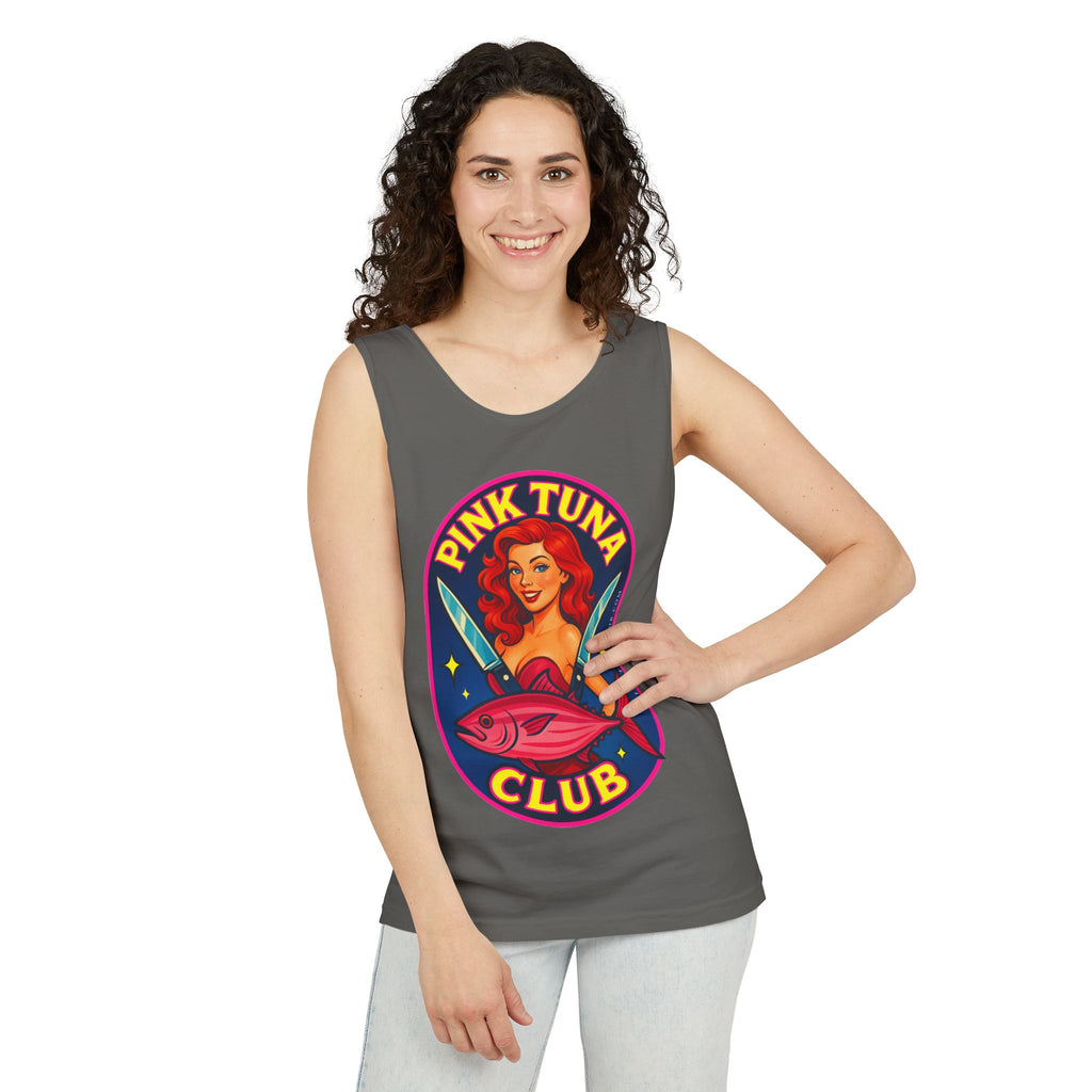 Pink Tuna Club Tank Top Unisex