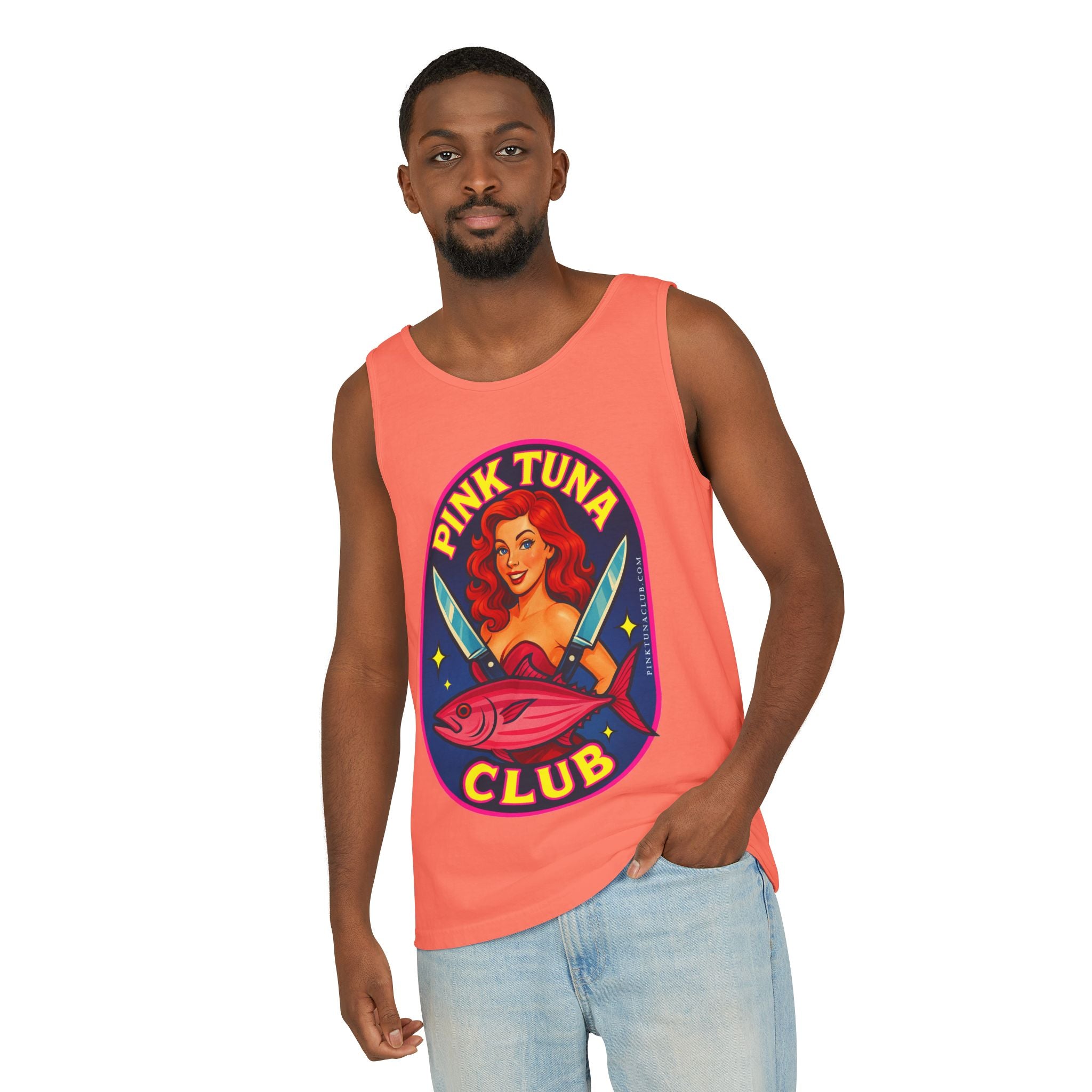 Pink Tuna Club Tank Top Unisex