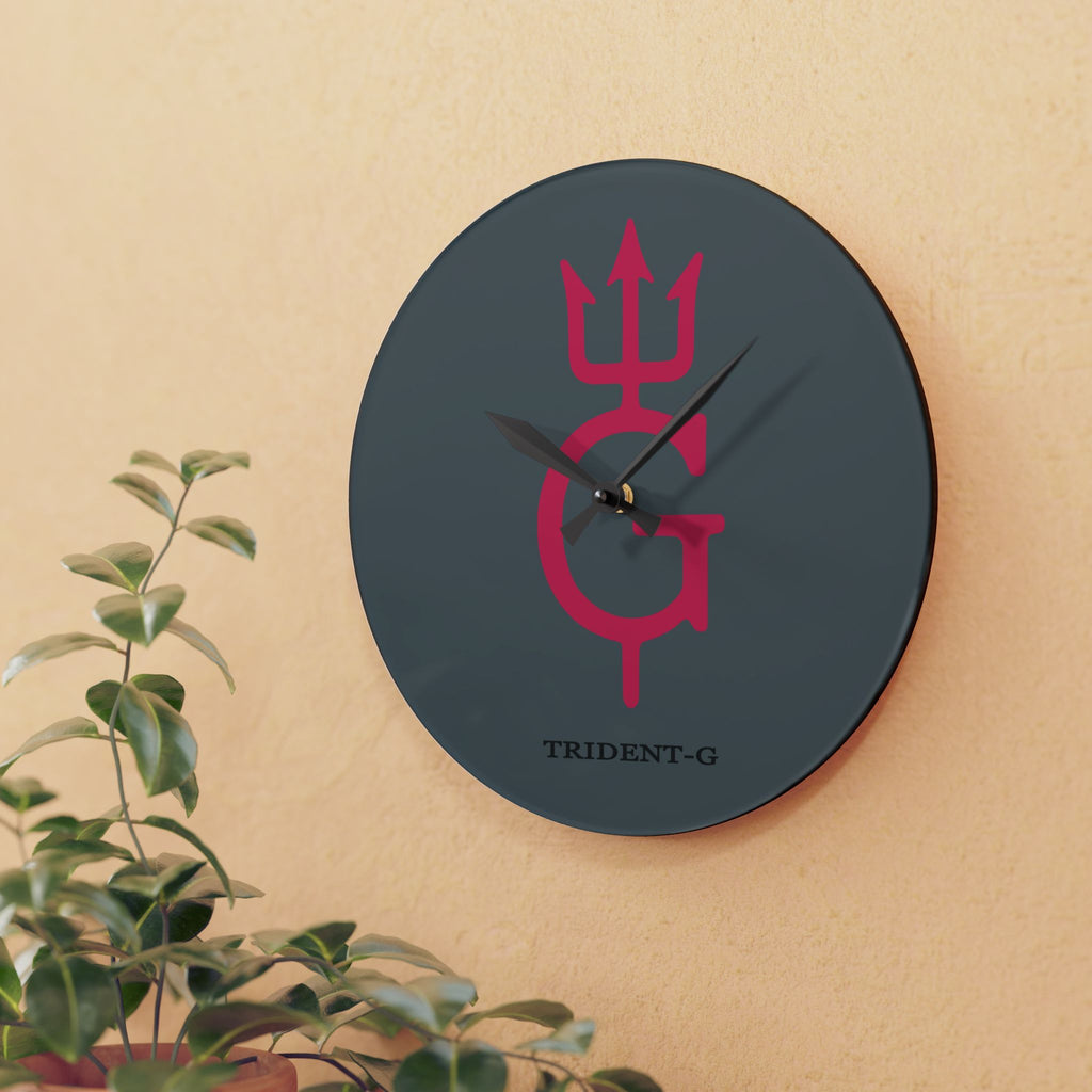 Pink Tuna Club / Trident-G Acrylic Wall Clock