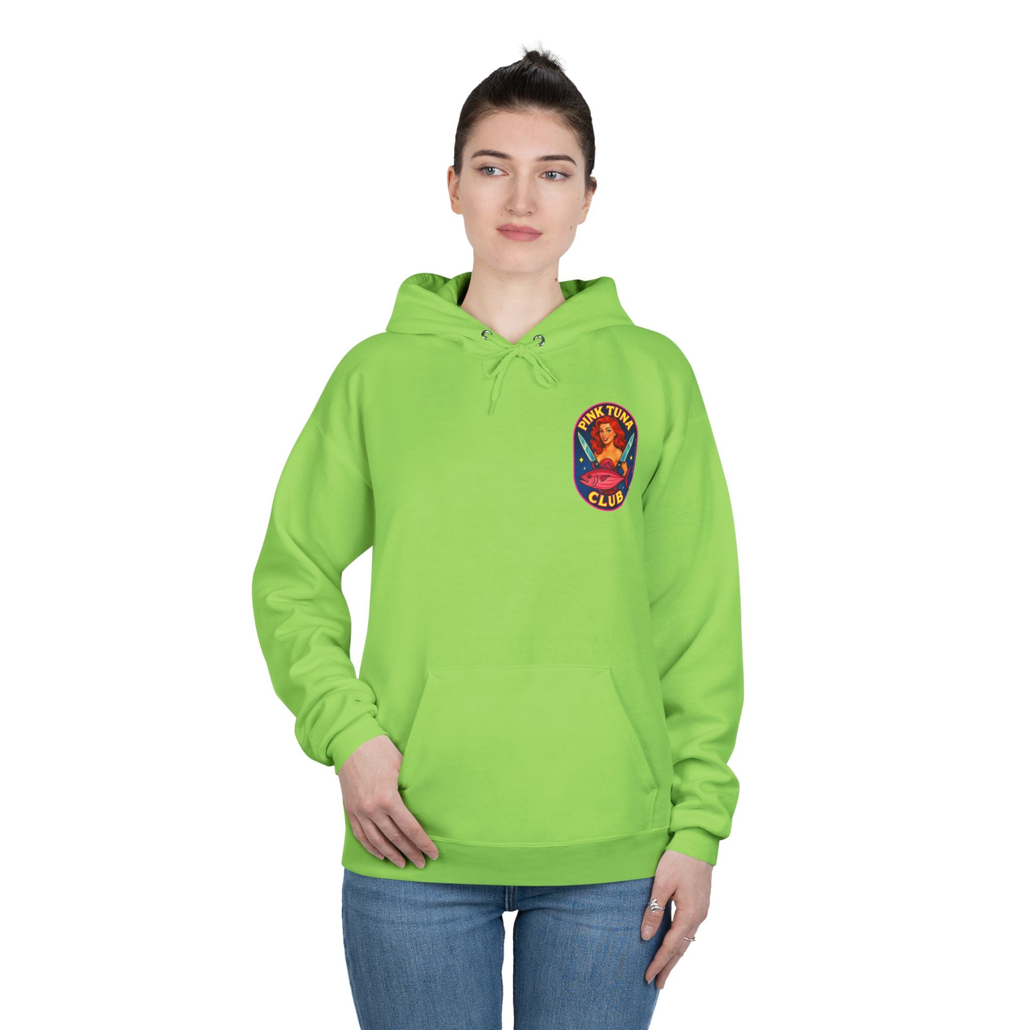 Pink Tuna Club Mid-Weight Hoodie