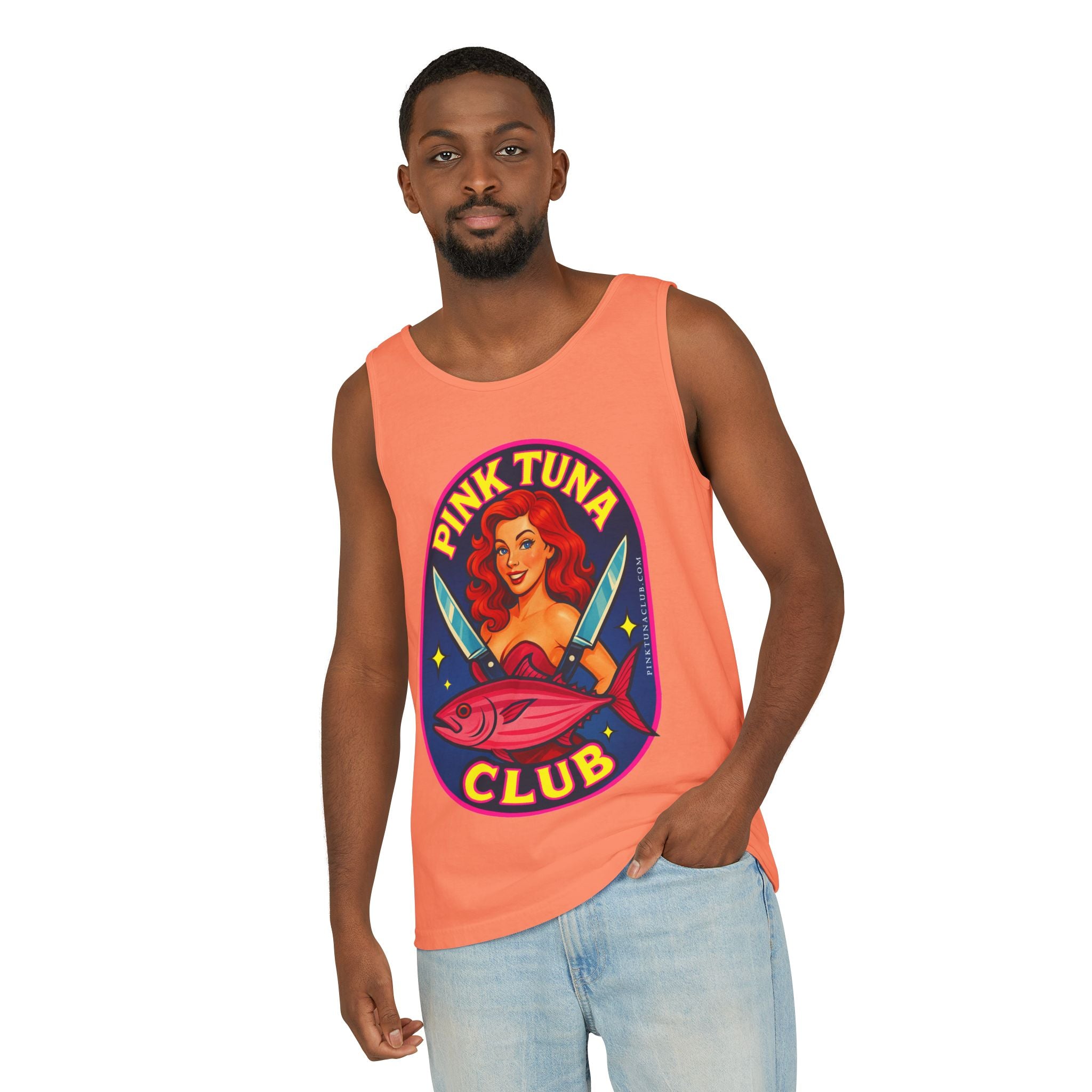 Pink Tuna Club Tank Top Unisex