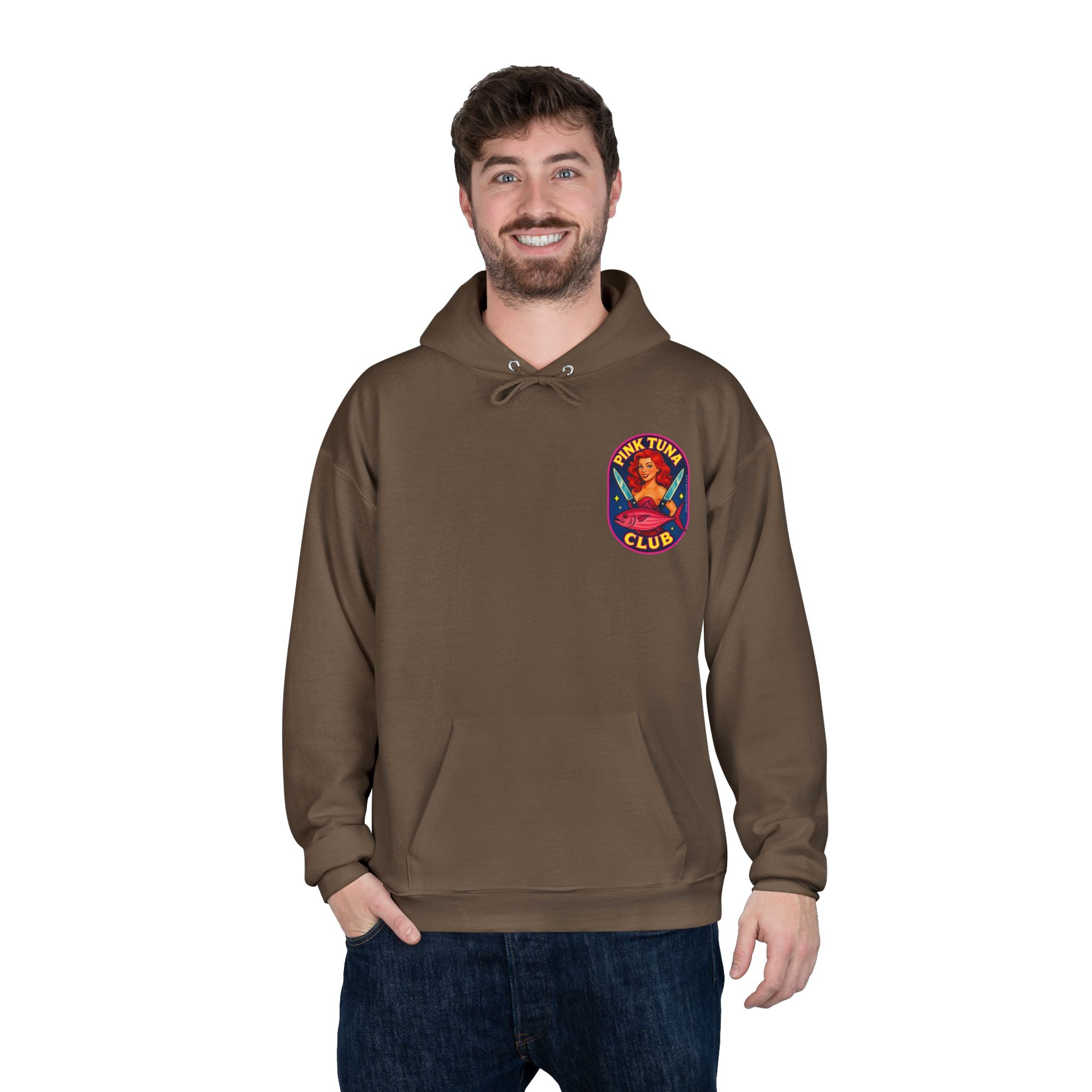 Pink Tuna Club Mid-Weight Hoodie