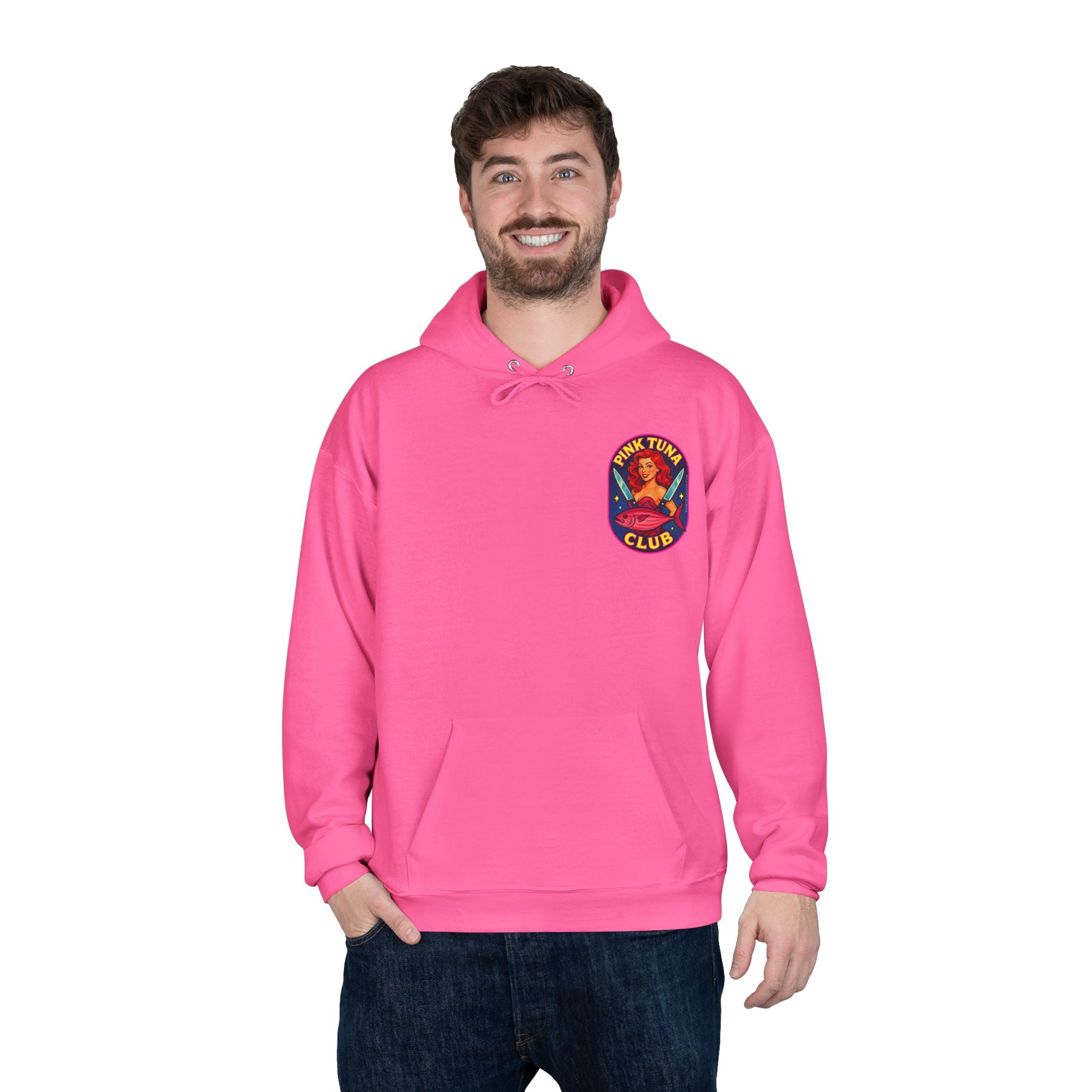 Pink Tuna Club Mid-Weight Hoodie