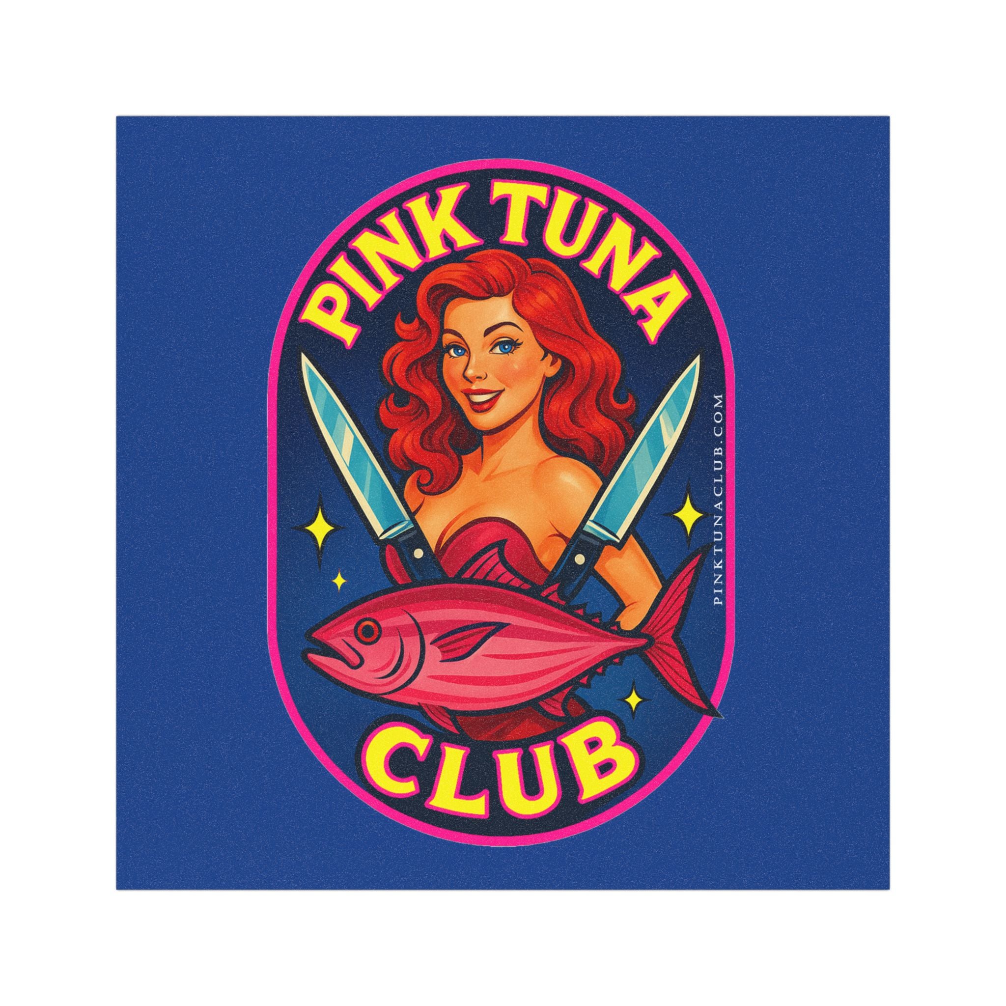 Car Magnet — Pink Tuna Club