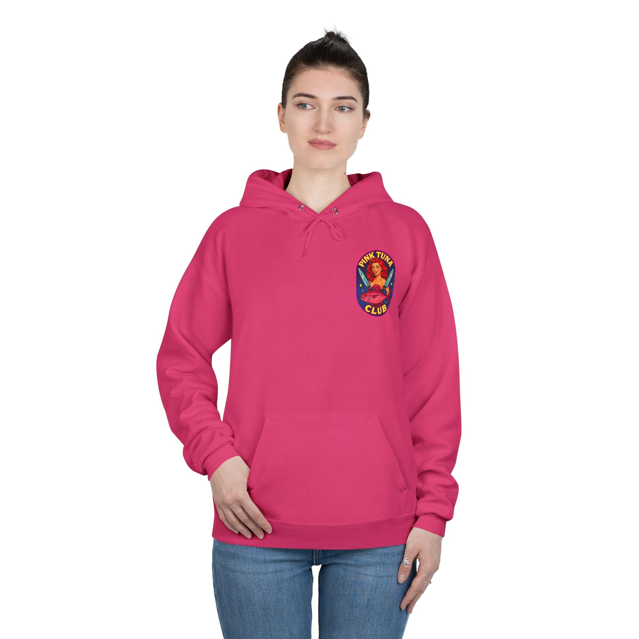 Pink Tuna Club Mid-Weight Hoodie