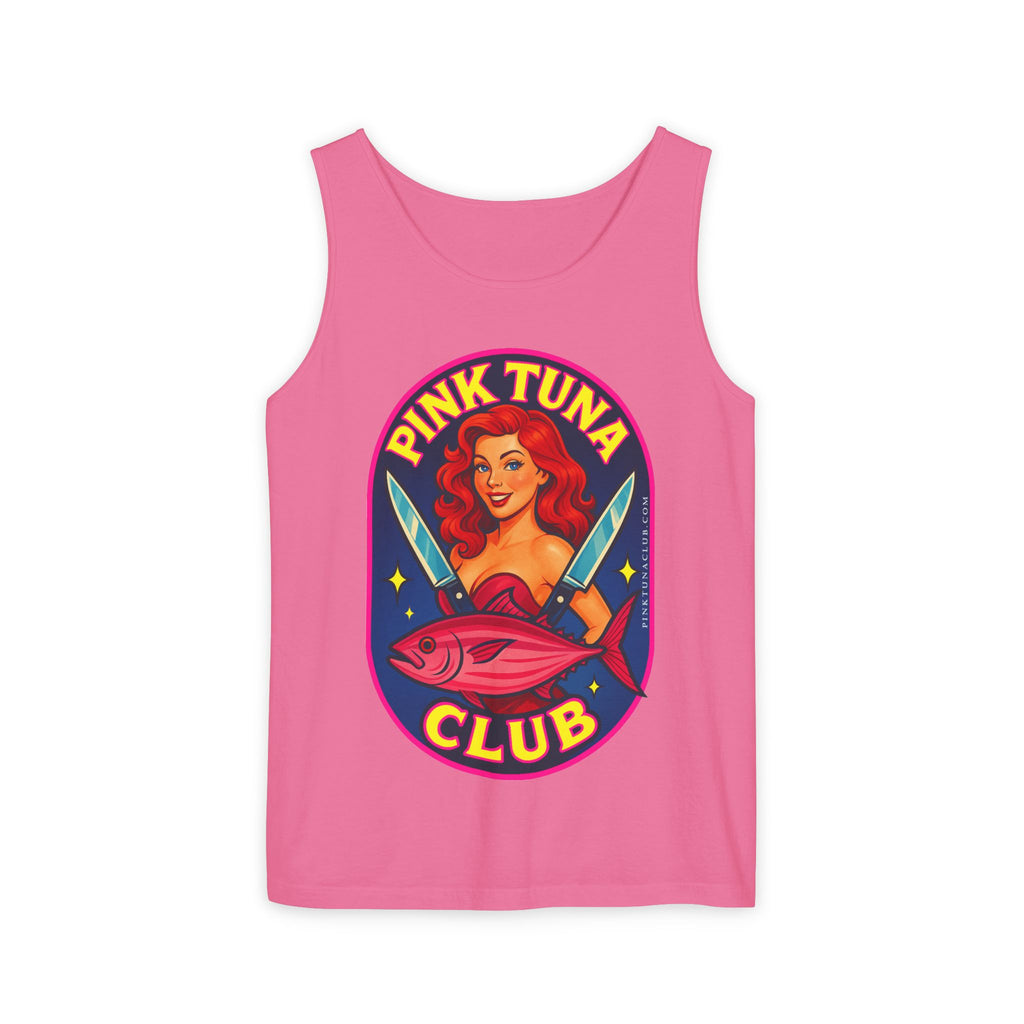 Pink Tuna Club Tank Top Unisex