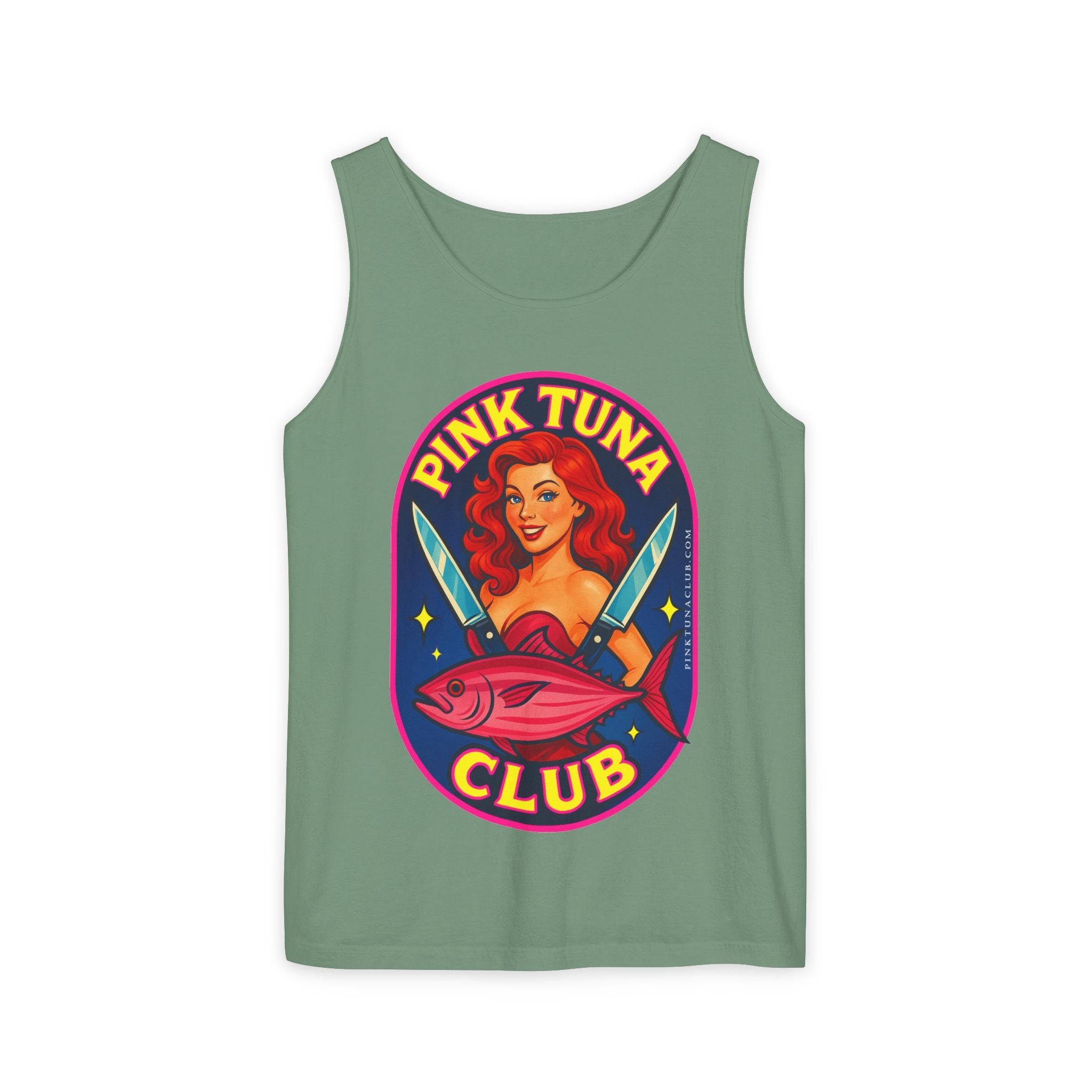 Pink Tuna Club Tank Top Unisex