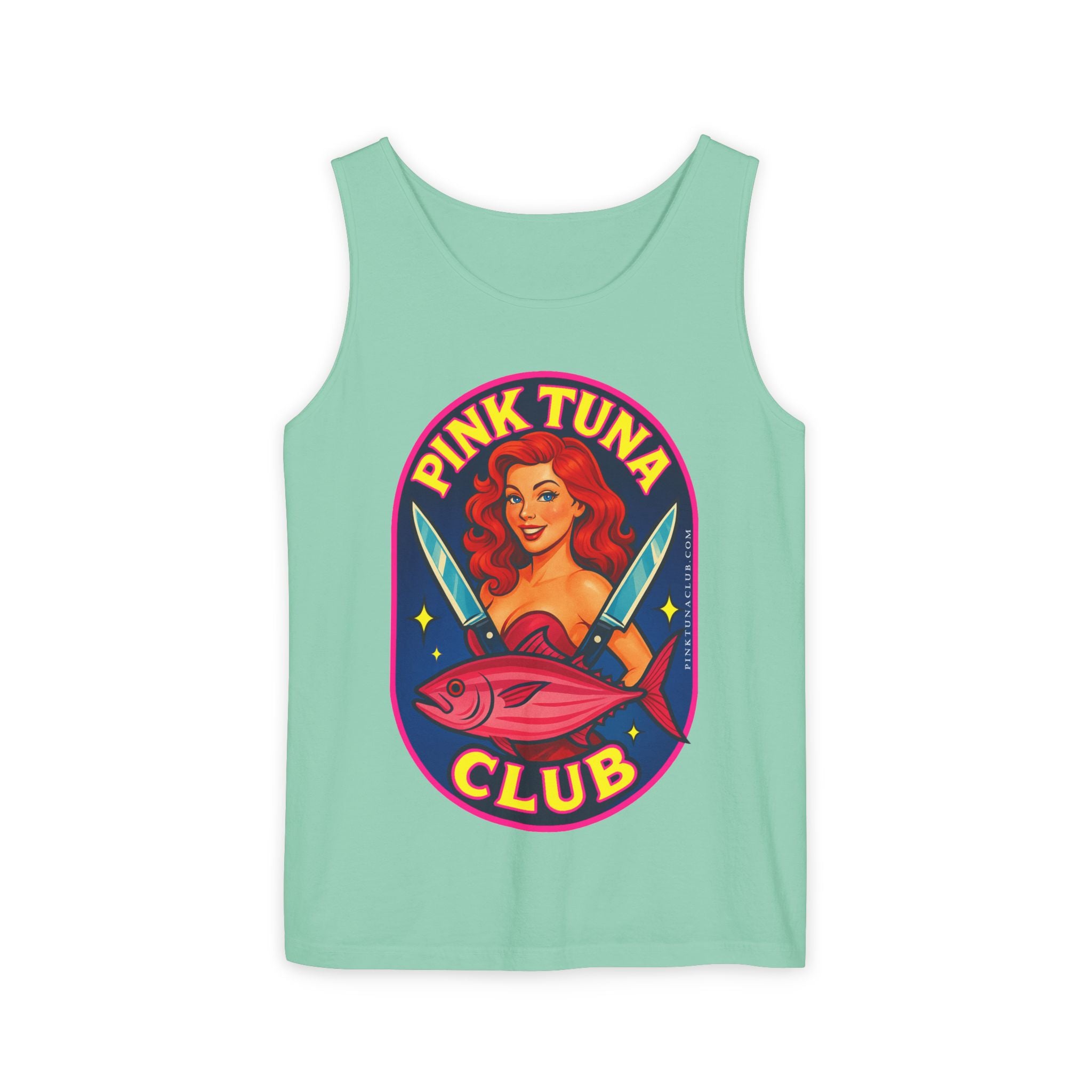 Pink Tuna Club Tank Top Unisex