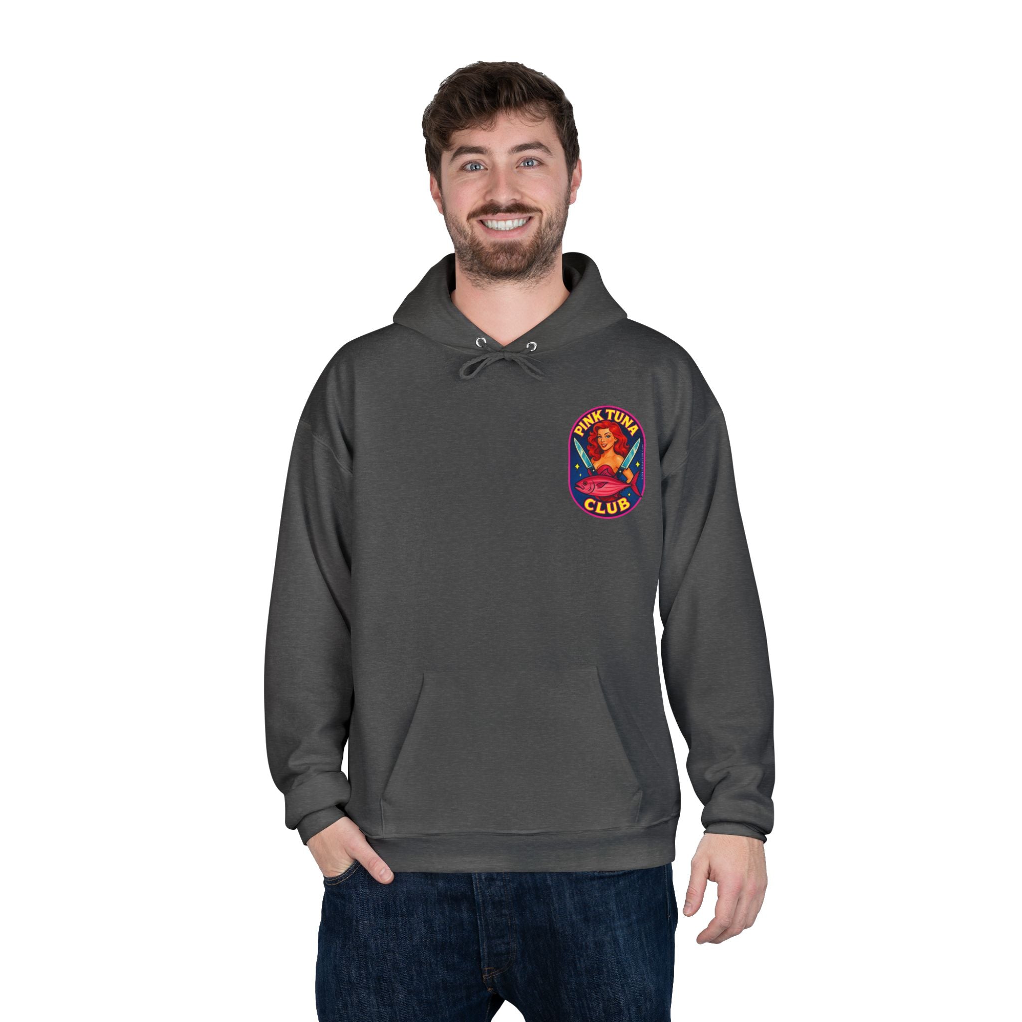 Pink Tuna Club Mid-Weight Hoodie