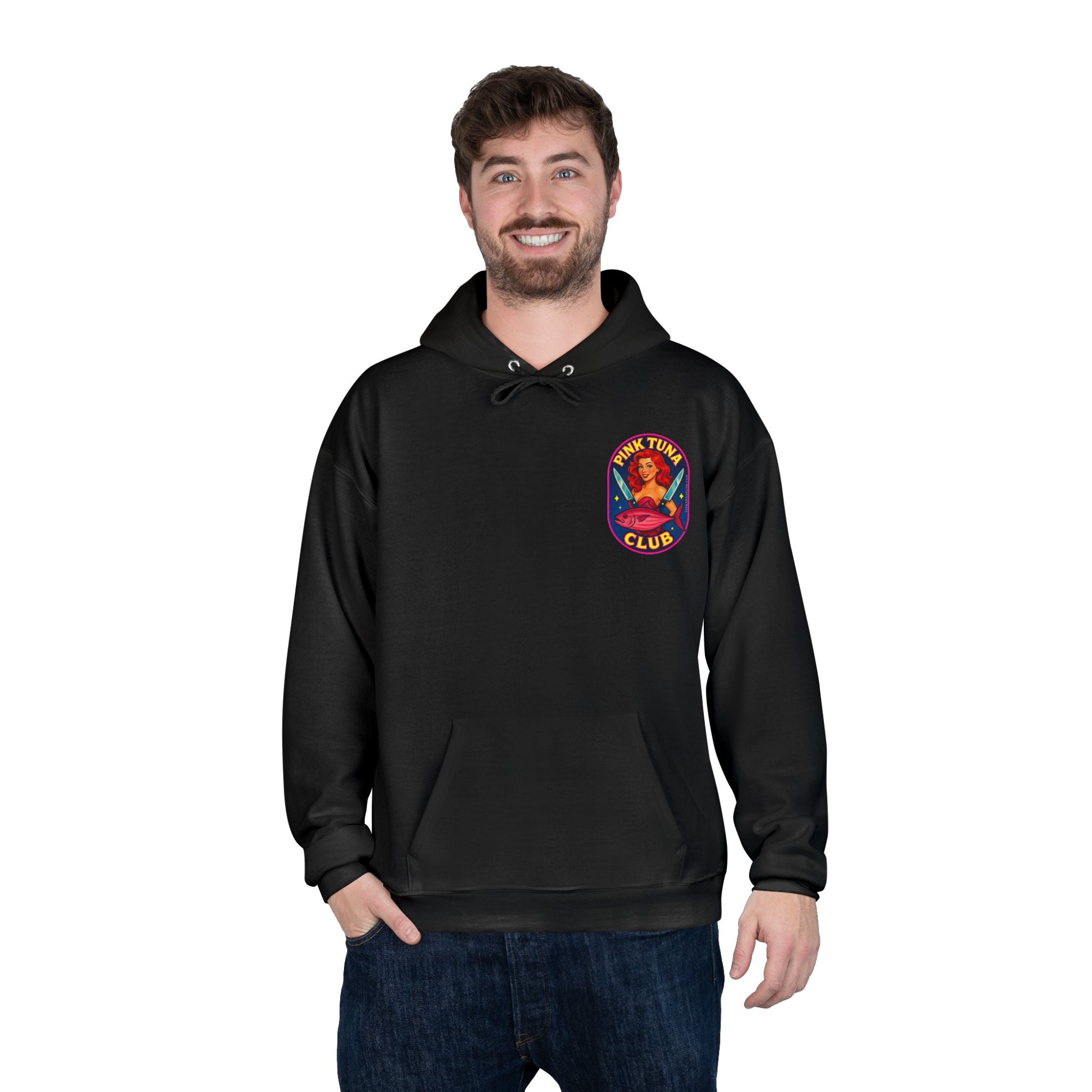 Pink Tuna Club Mid-Weight Hoodie