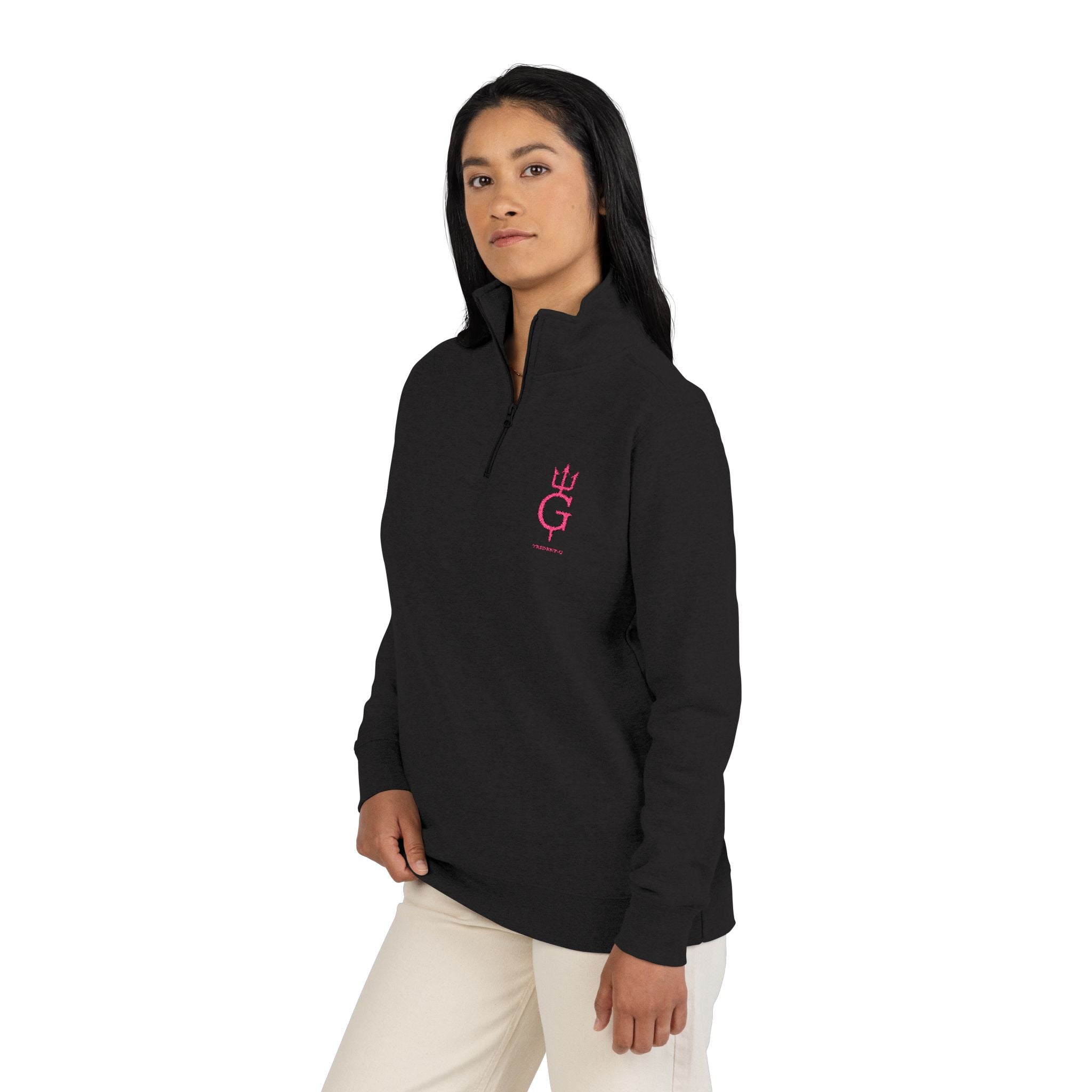 Embroidered Unisex Fleece Pullover