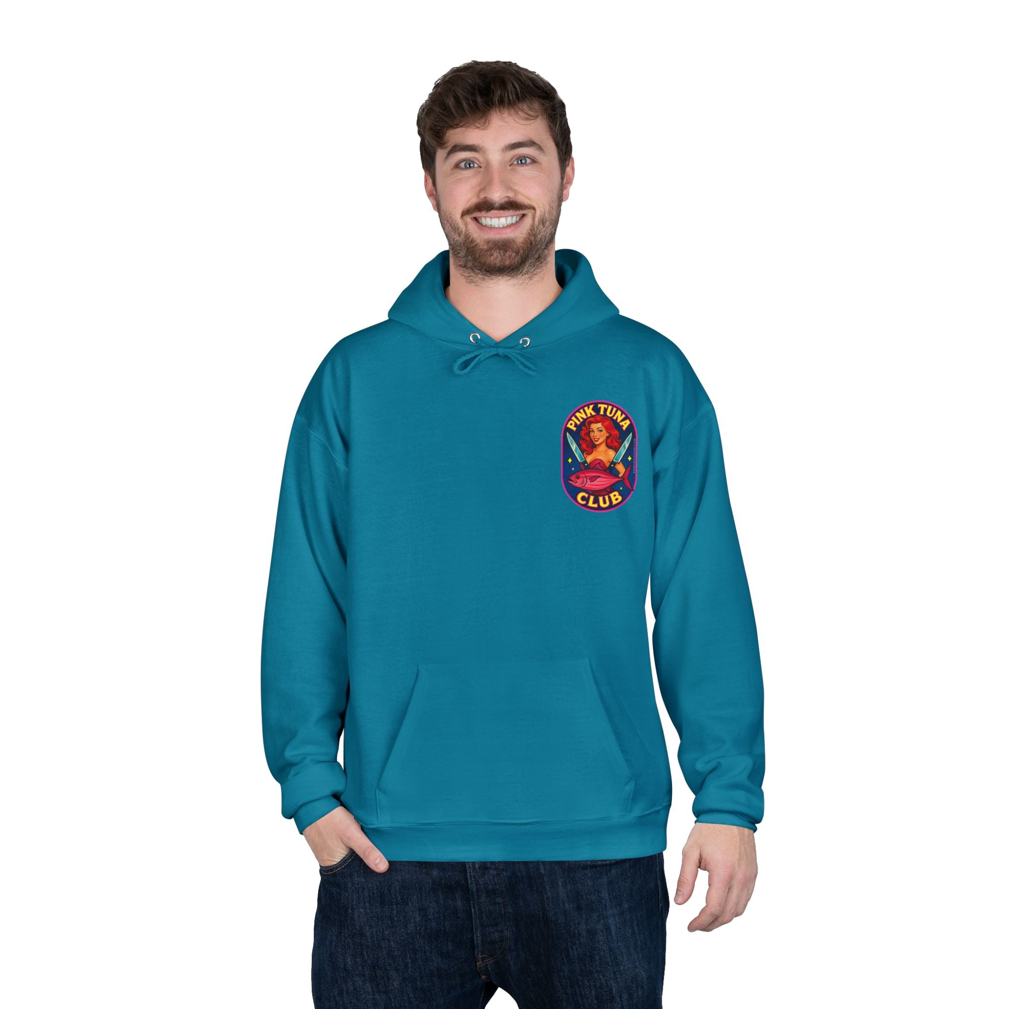Pink Tuna Club Mid-Weight Hoodie