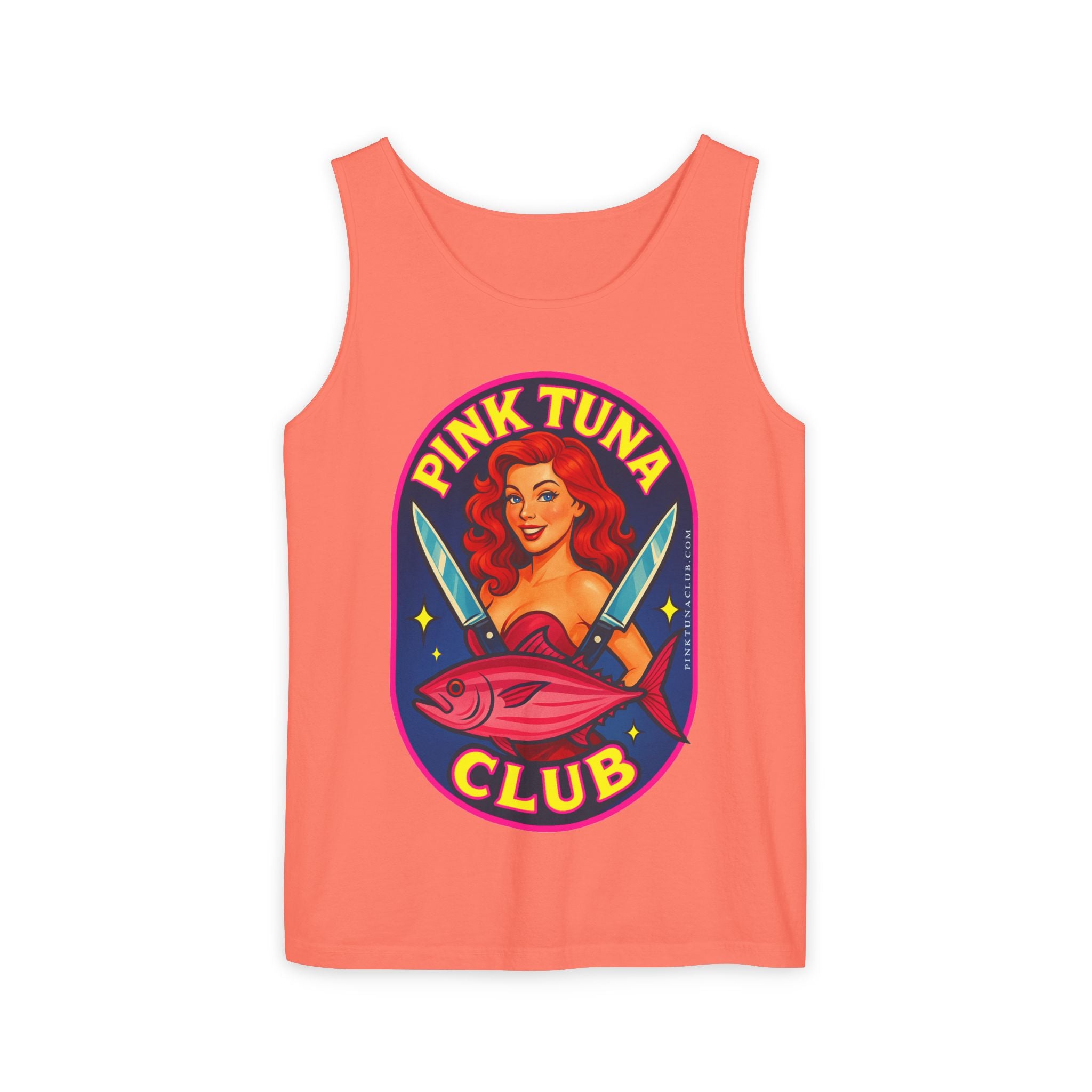 Pink Tuna Club Tank Top Unisex