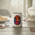 10oz Insulated Coffee Mug — Pink Tuna Club/Trident-G