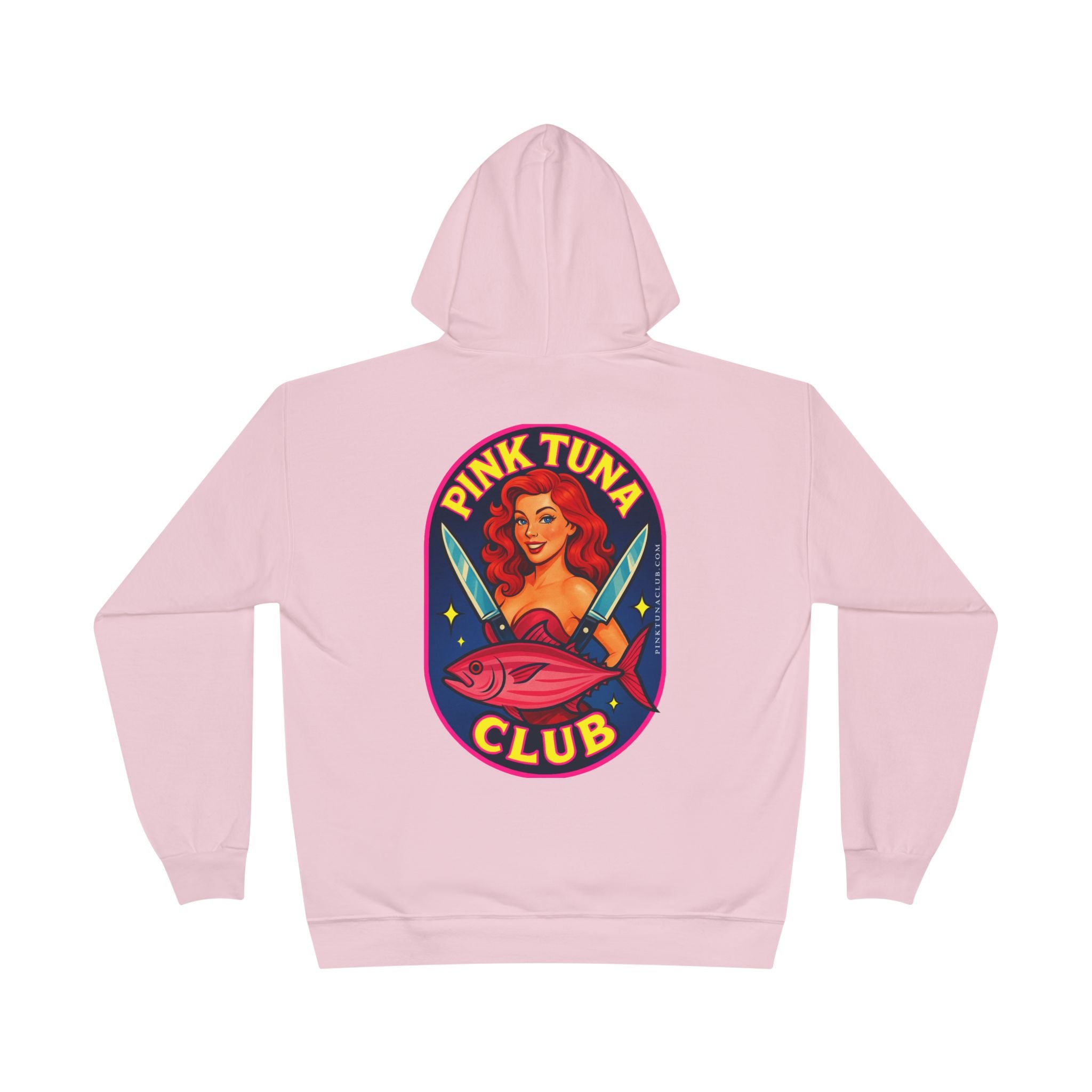 Pink Tuna Club Mid-Weight Hoodie