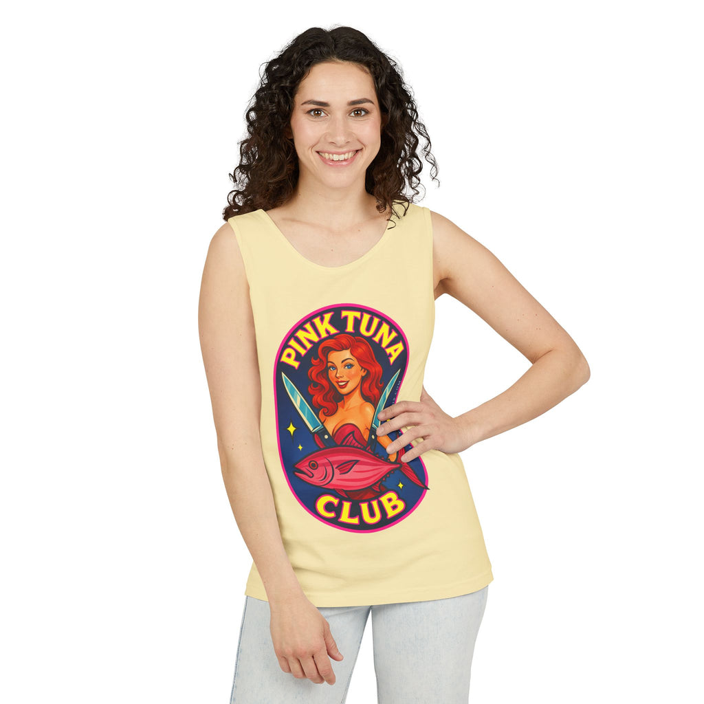 Pink Tuna Club Tank Top Unisex