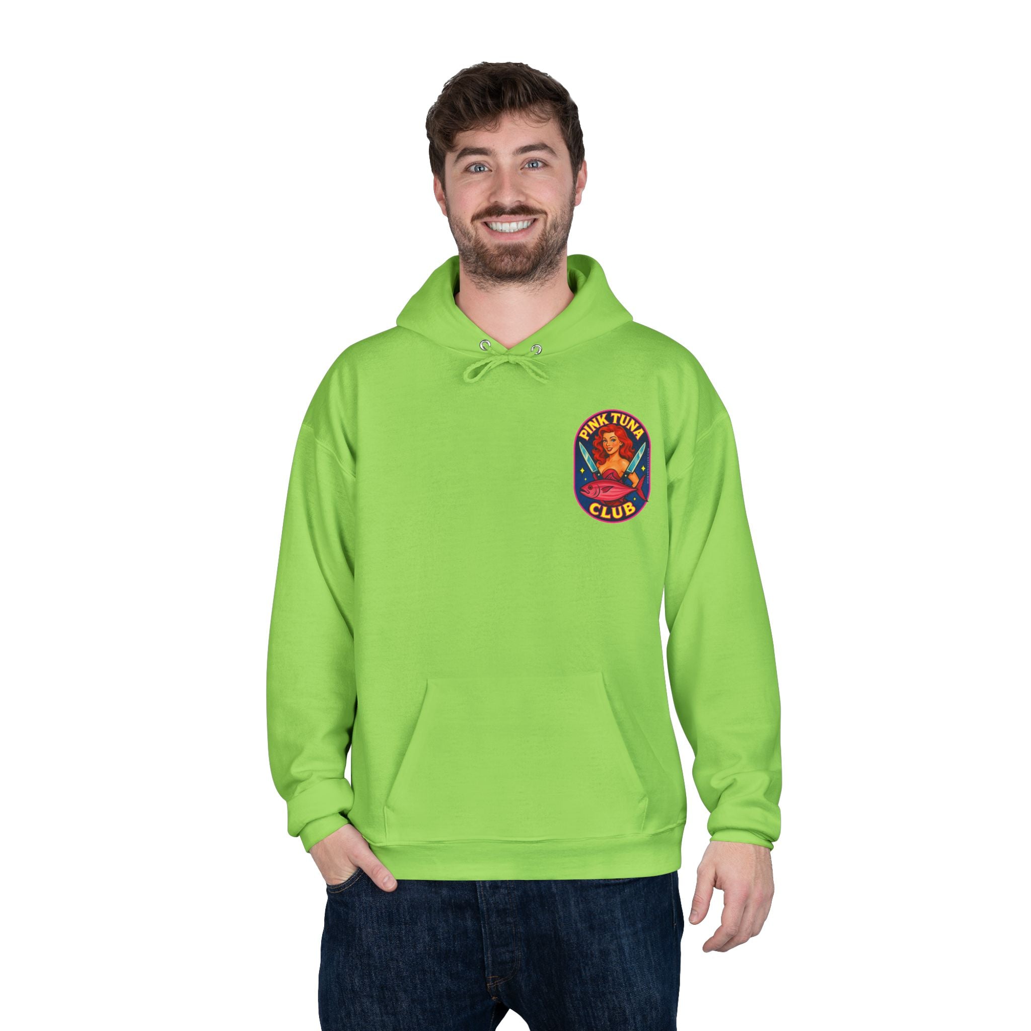 Pink Tuna Club Mid-Weight Hoodie