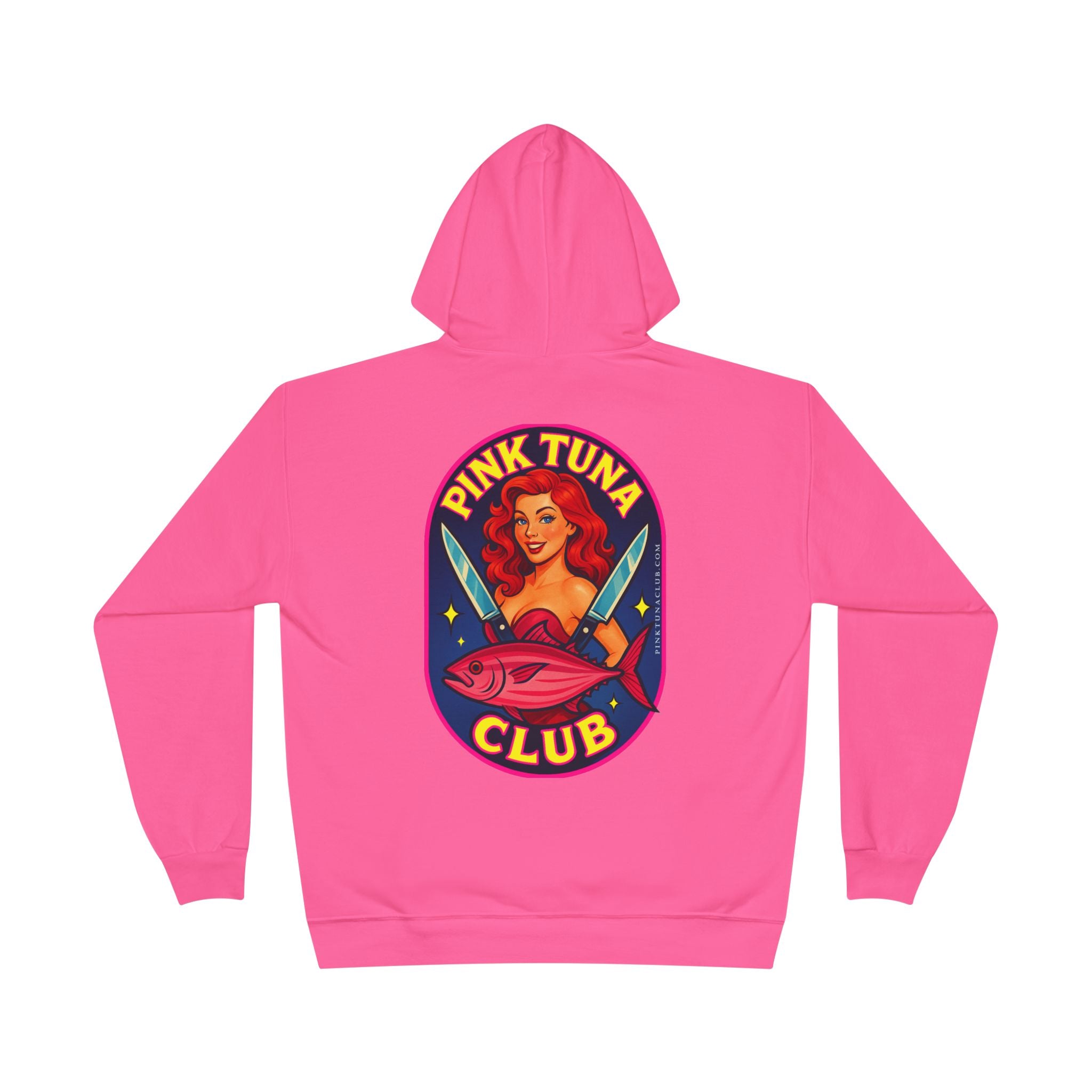 Pink Tuna Club Mid-Weight Hoodie