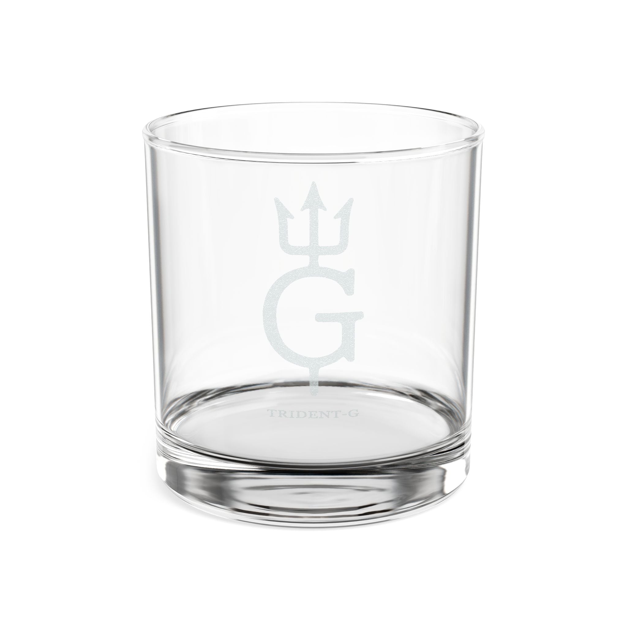 Engraved 10.5 oz Whiskey Glass — Trident-G