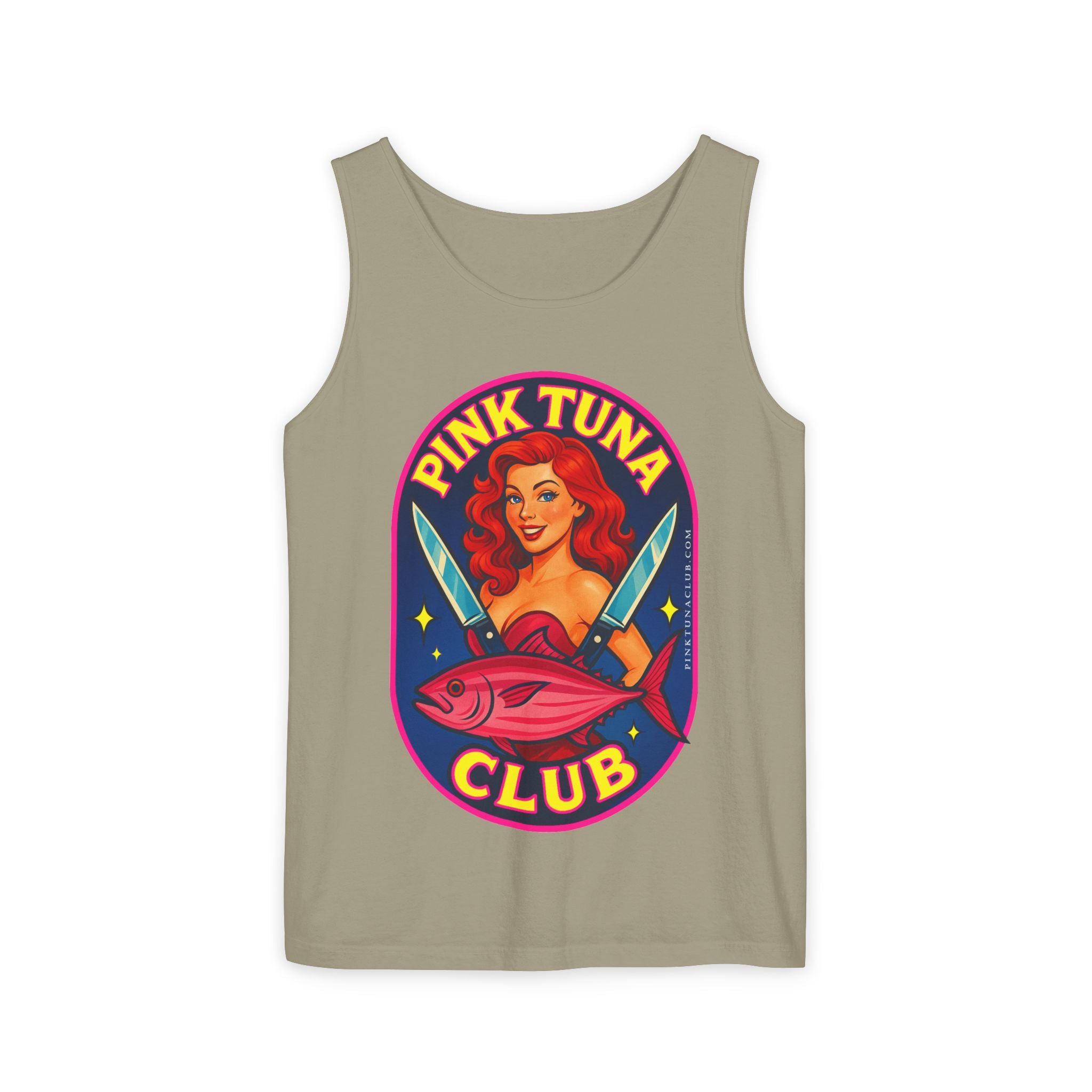 Pink Tuna Club Tank Top Unisex