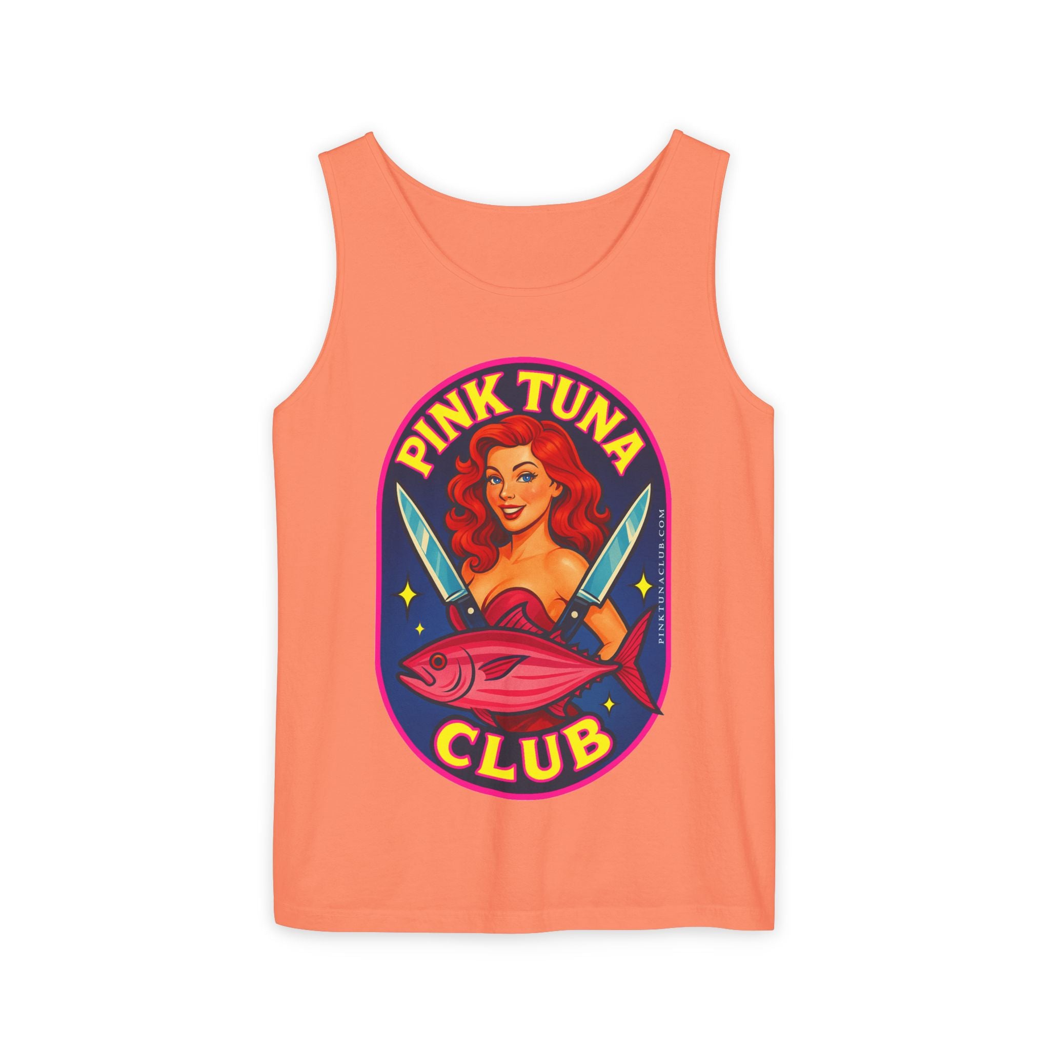 Pink Tuna Club Tank Top Unisex