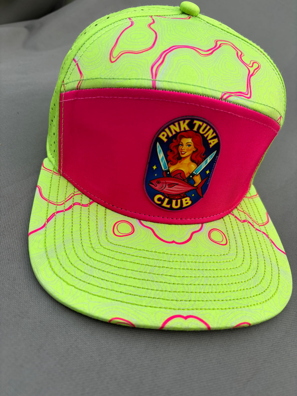 Limited Edition Pink Tuna Club Patch Hat